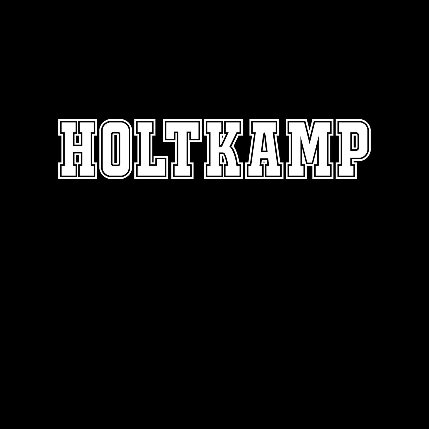 T-Shirt »Classic« für den Ort »Holtkamp«