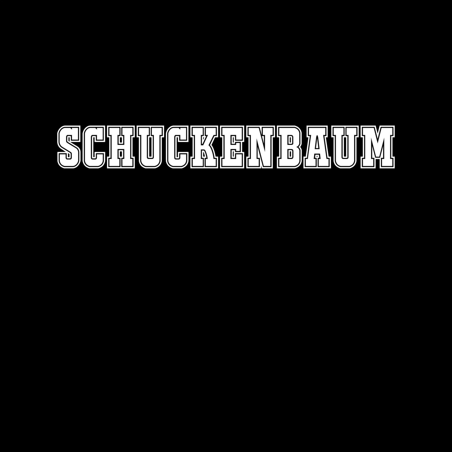 T-Shirt »Classic« für den Ort »Schuckenbaum«