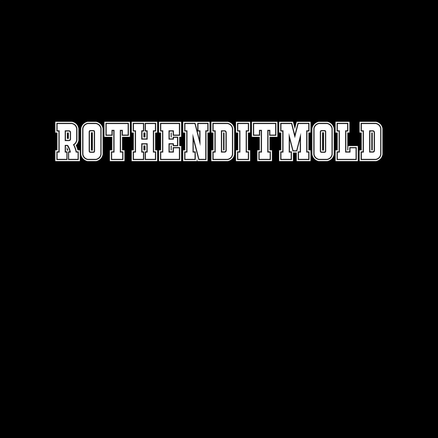 T-Shirt »Classic« für den Ort »Rothenditmold«