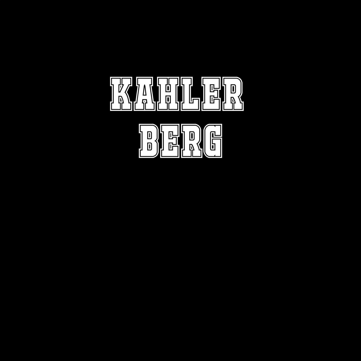 Kahler Berg T-Shirt »Classic«