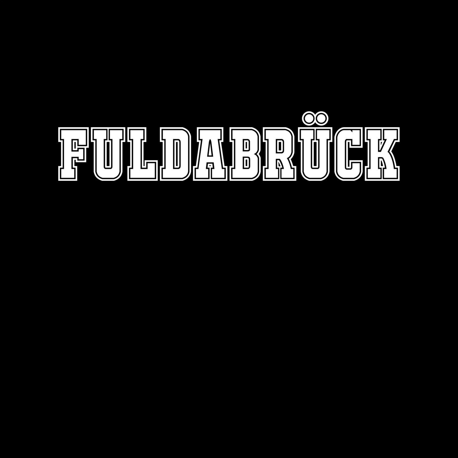 T-Shirt »Classic« für den Ort »Fuldabrück«