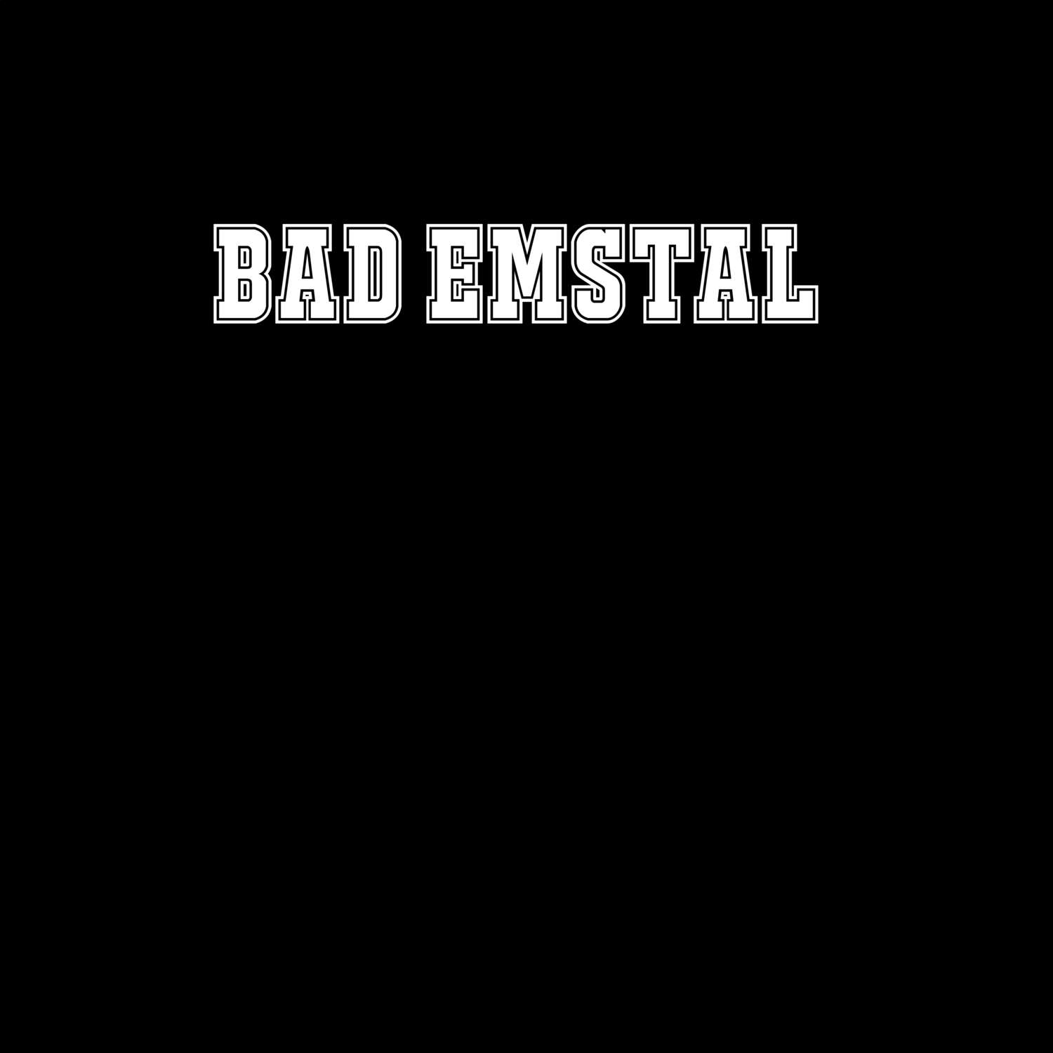 T-Shirt »Classic« für den Ort »Bad Emstal«