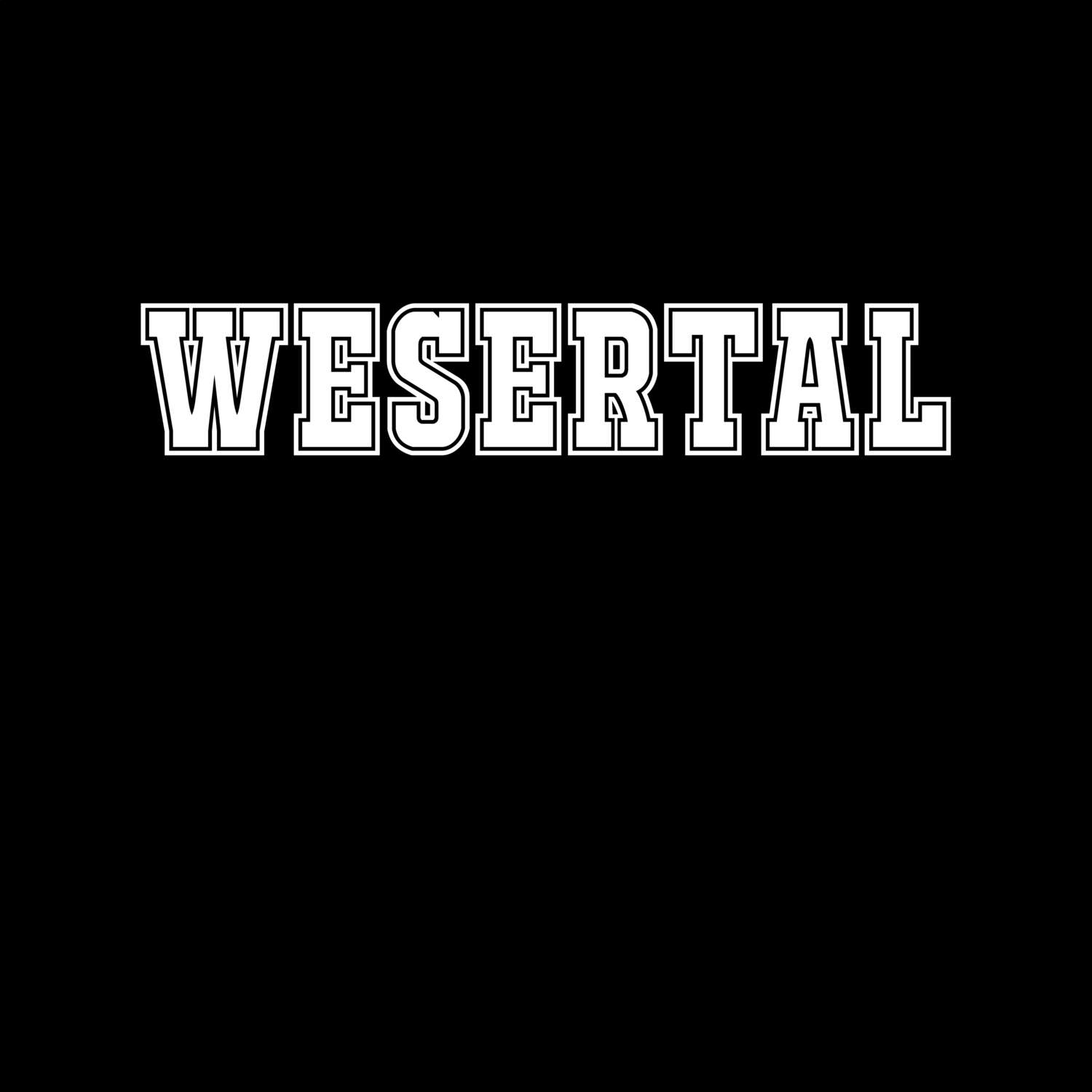Wesertal T-Shirt »Classic«