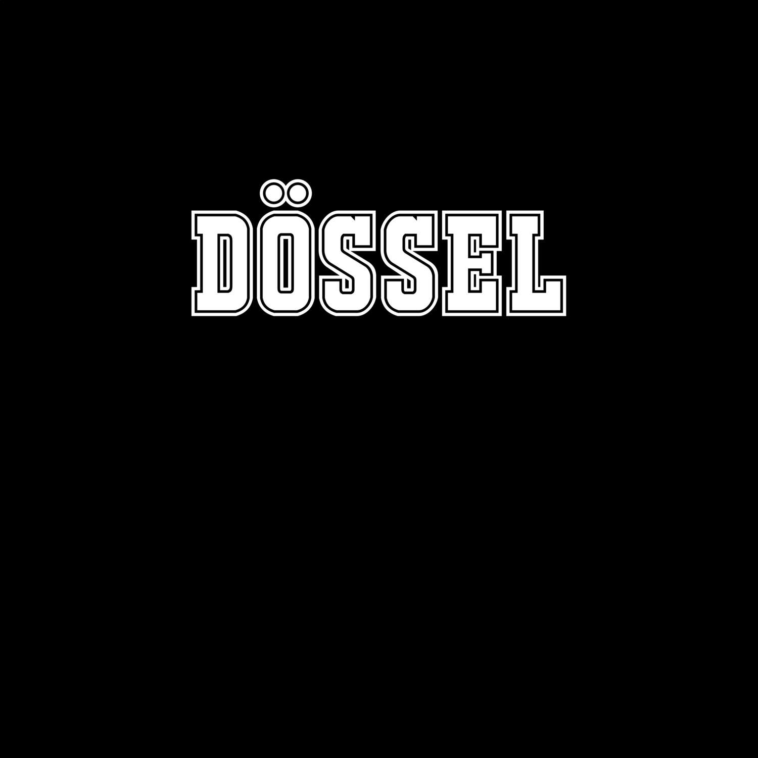T-Shirt »Classic« für den Ort »Dössel«