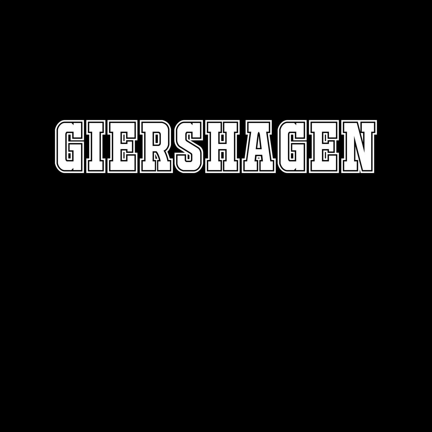 Giershagen T-Shirt »Classic«