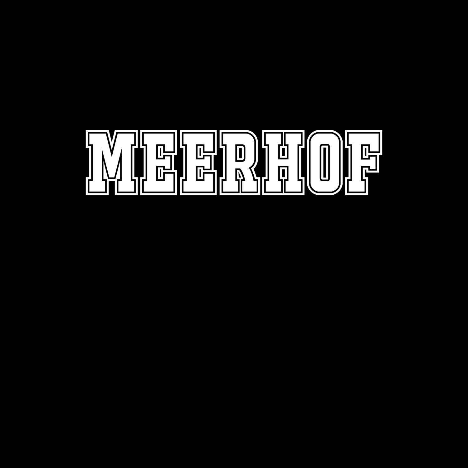 Meerhof T-Shirt »Classic«