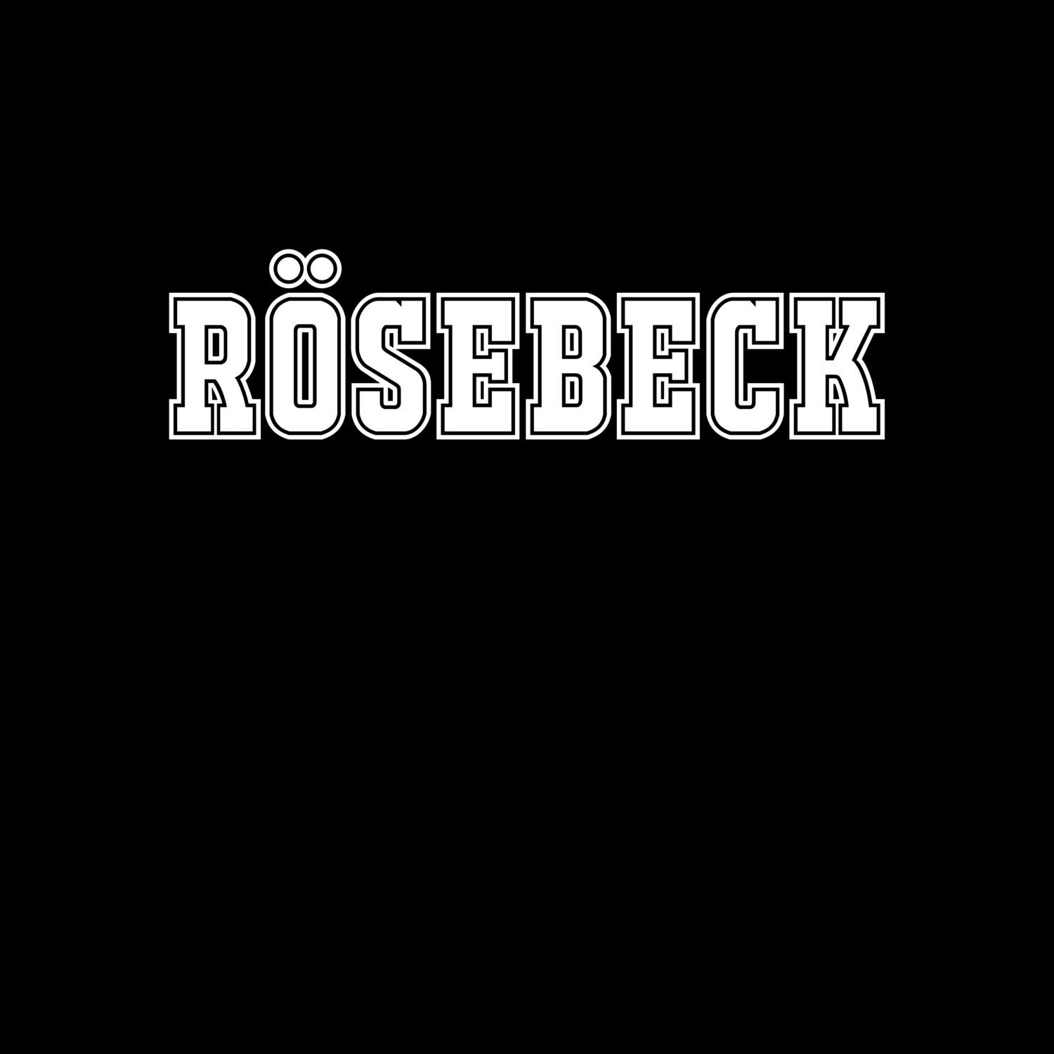 Rösebeck T-Shirt »Classic«