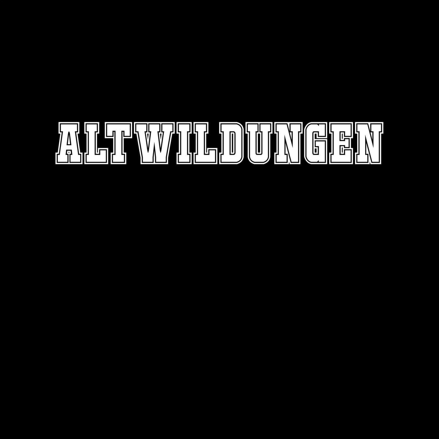 T-Shirt »Classic« für den Ort »Altwildungen«