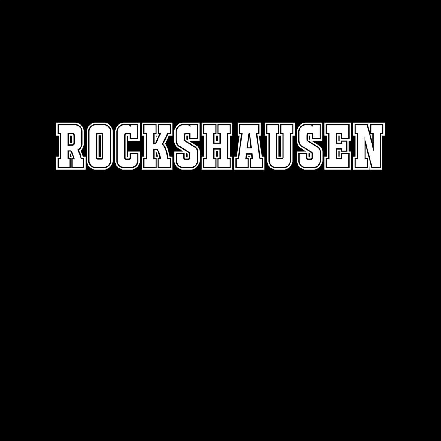 T-Shirt »Classic« für den Ort »Rockshausen«