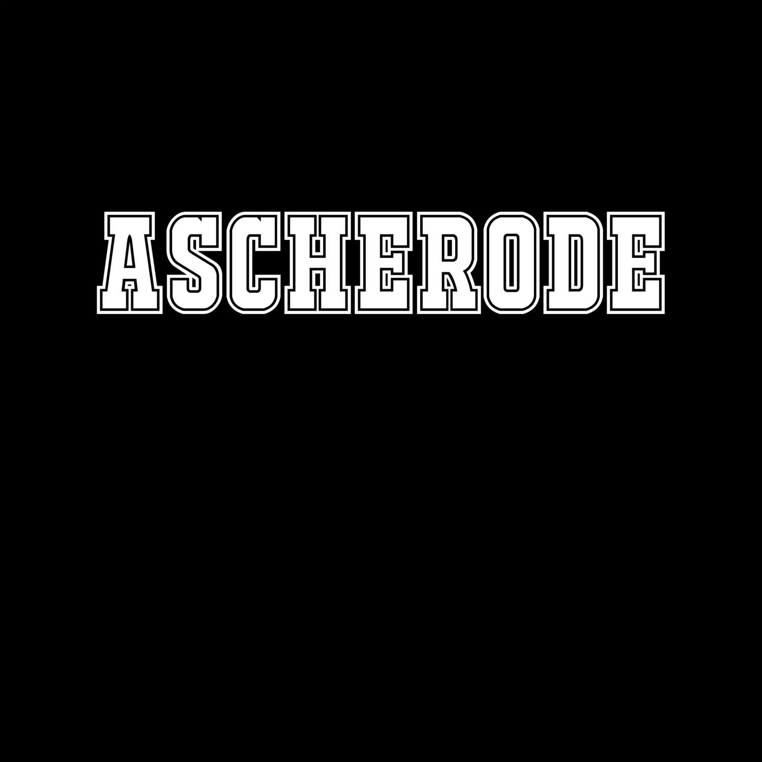 T-Shirt »Classic« für den Ort »Ascherode«