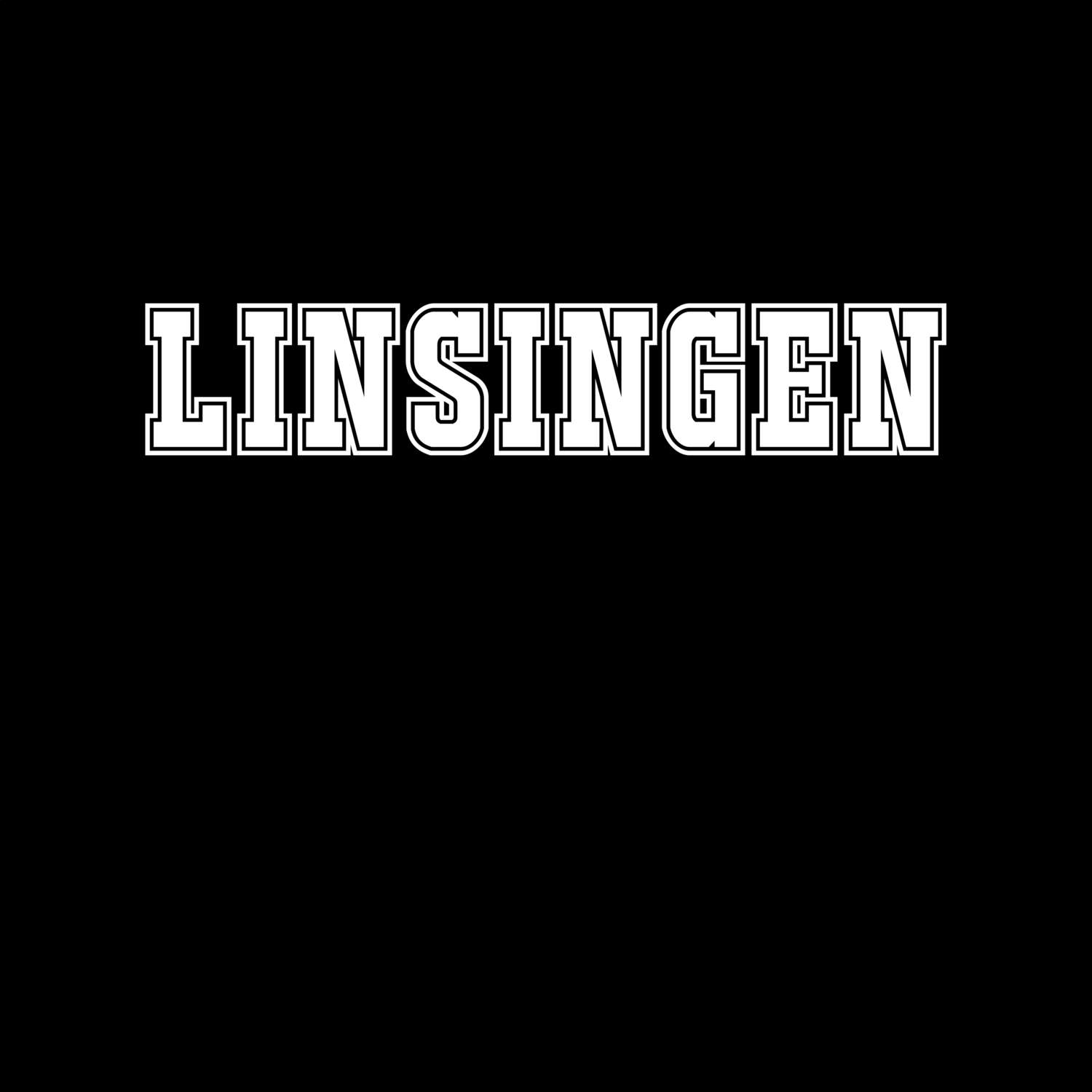 T-Shirt »Classic« für den Ort »Linsingen«