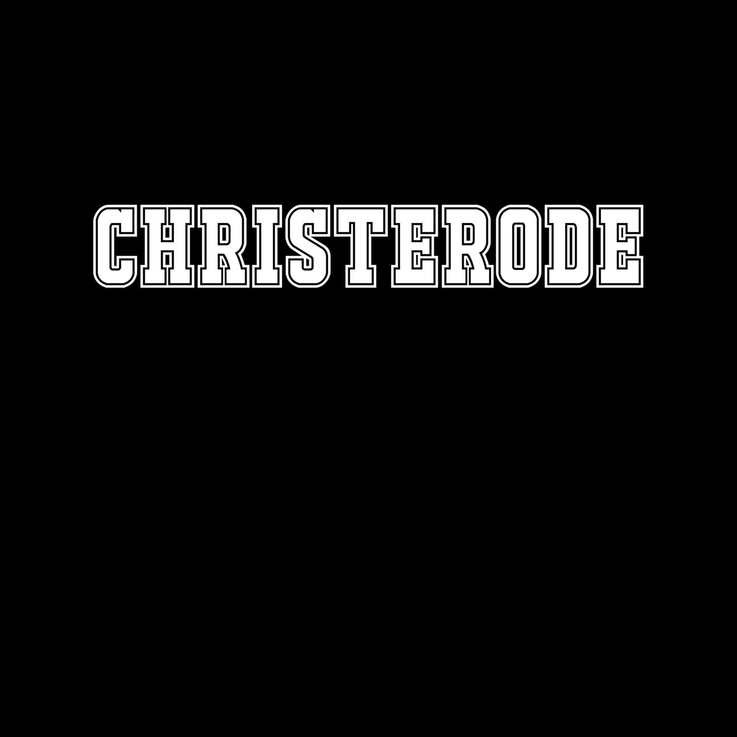 Christerode T-Shirt »Classic«