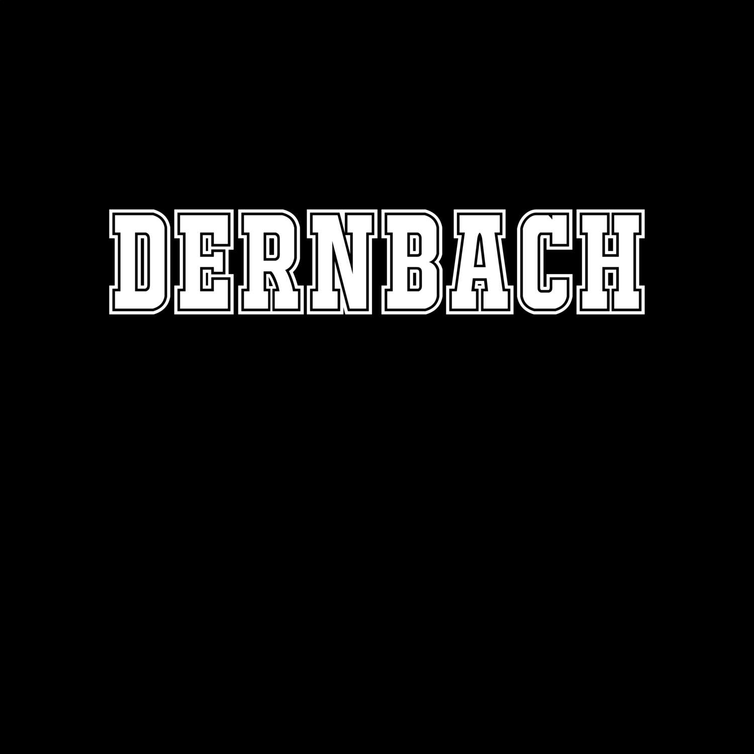 T-Shirt »Classic« für den Ort »Dernbach«