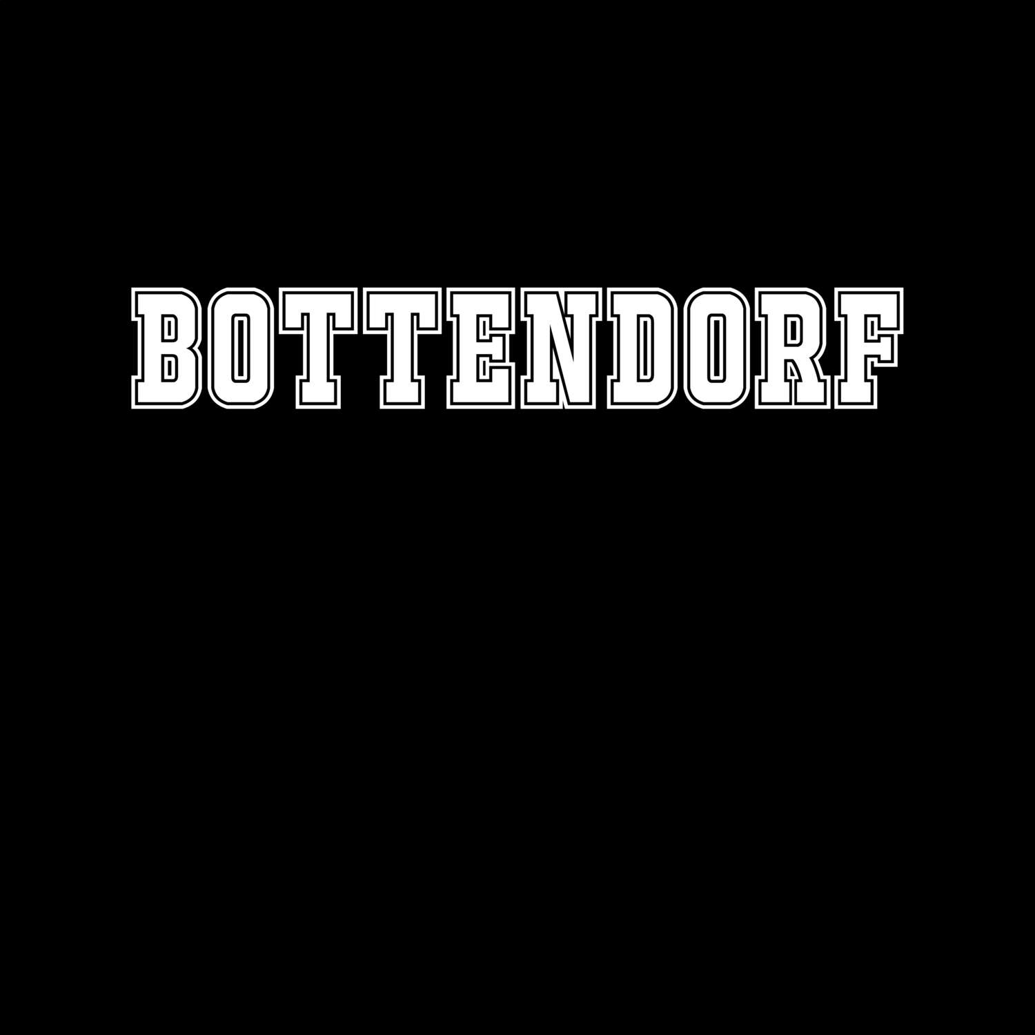 T-Shirt »Classic« für den Ort »Bottendorf«