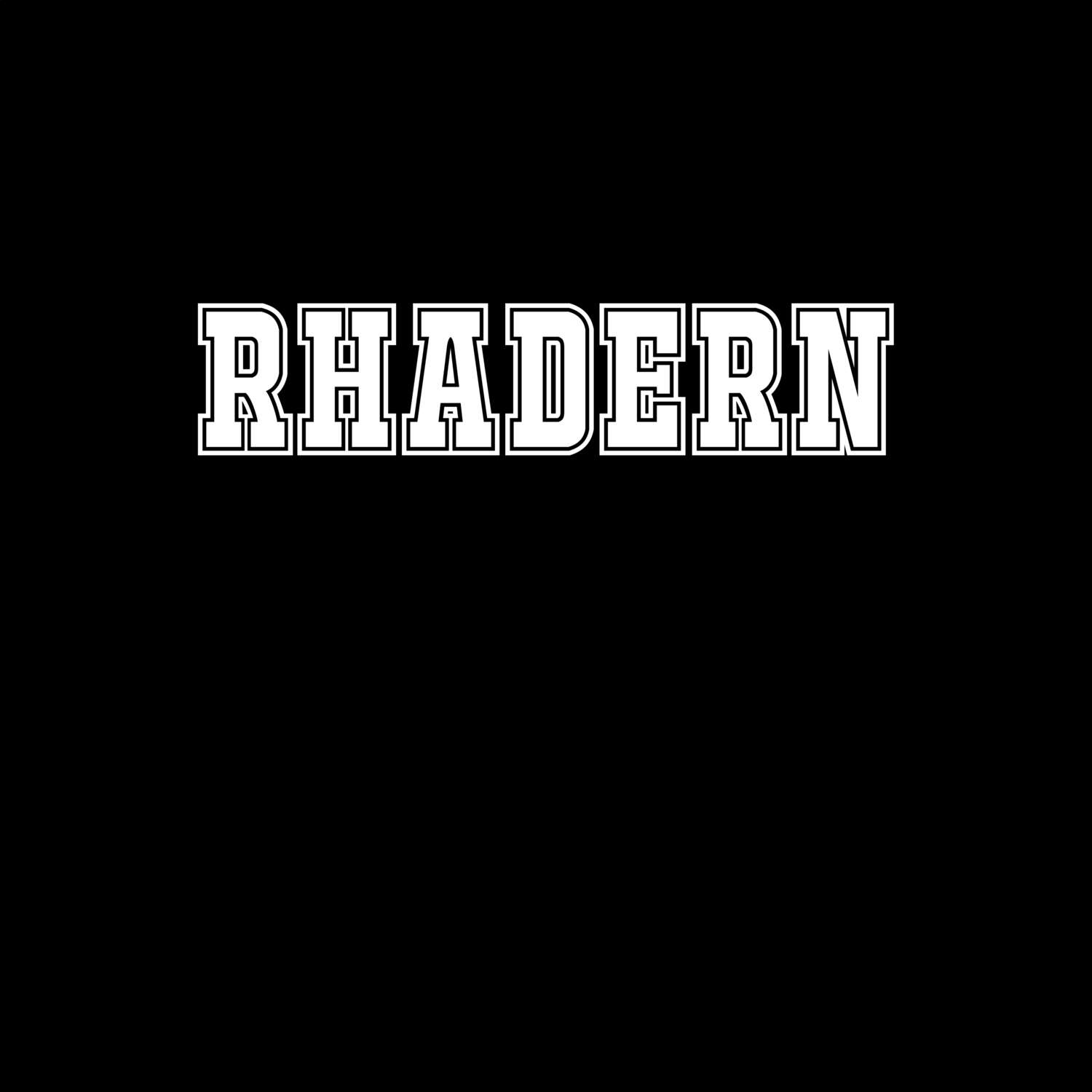 Rhadern T-Shirt »Classic«