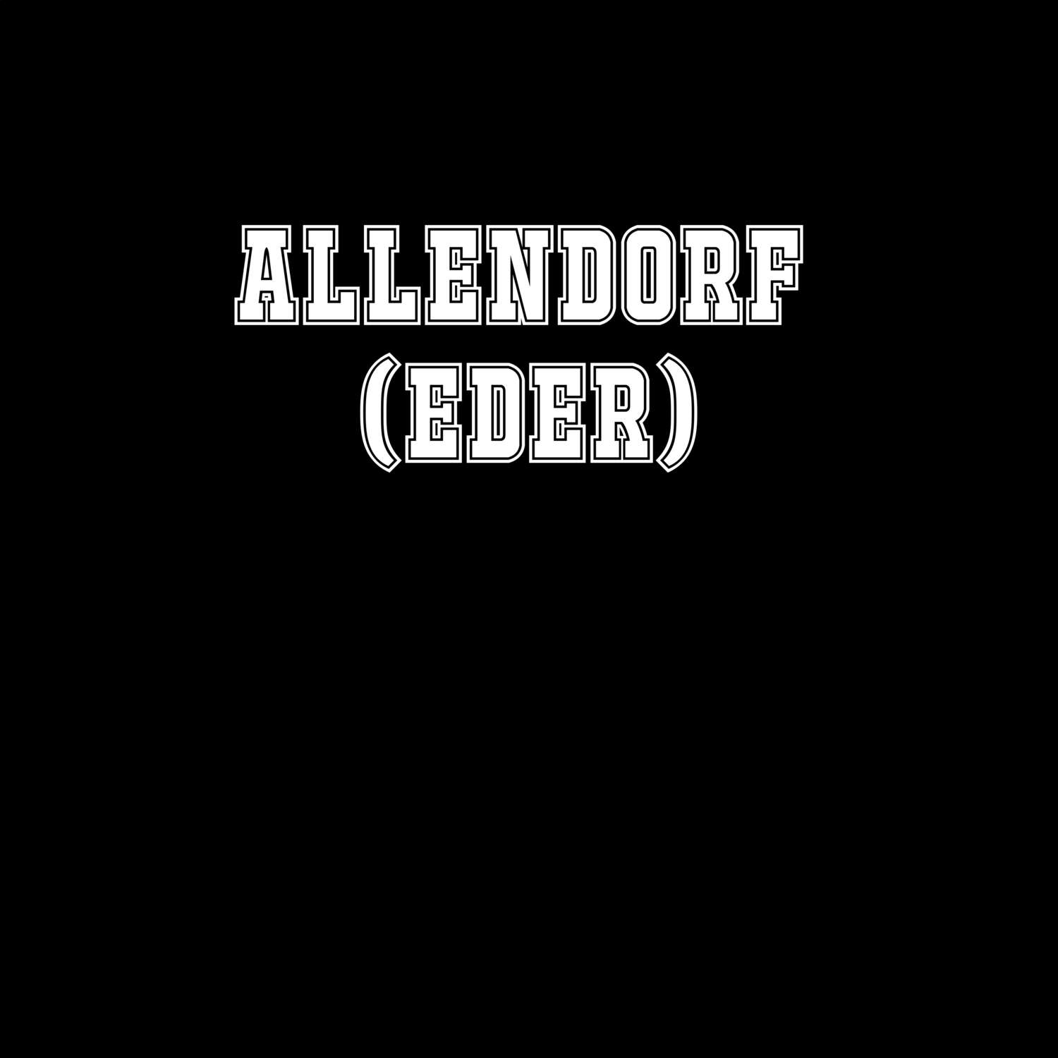 T-Shirt »Classic« für den Ort »Allendorf (Eder)«