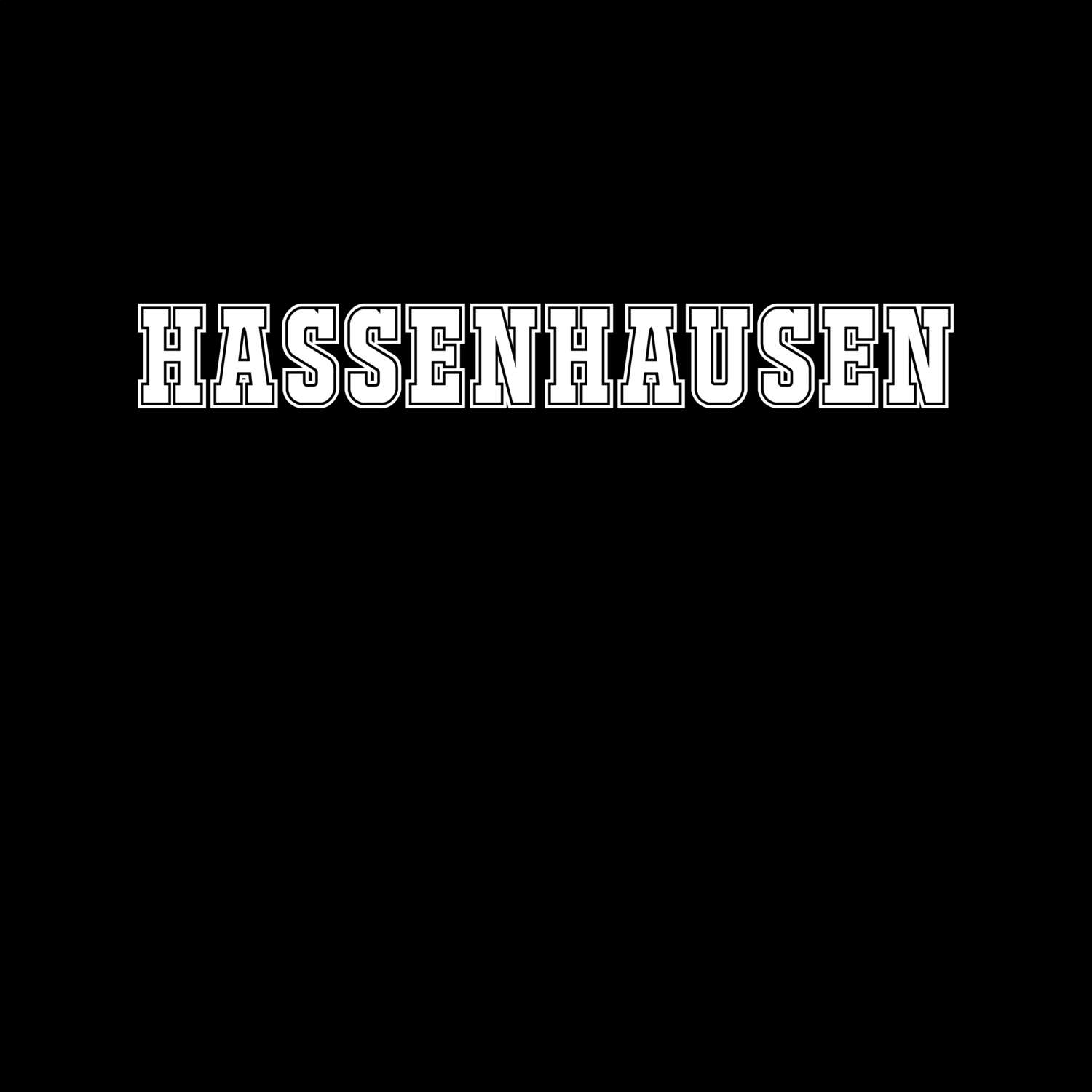 T-Shirt »Classic« für den Ort »Hassenhausen«