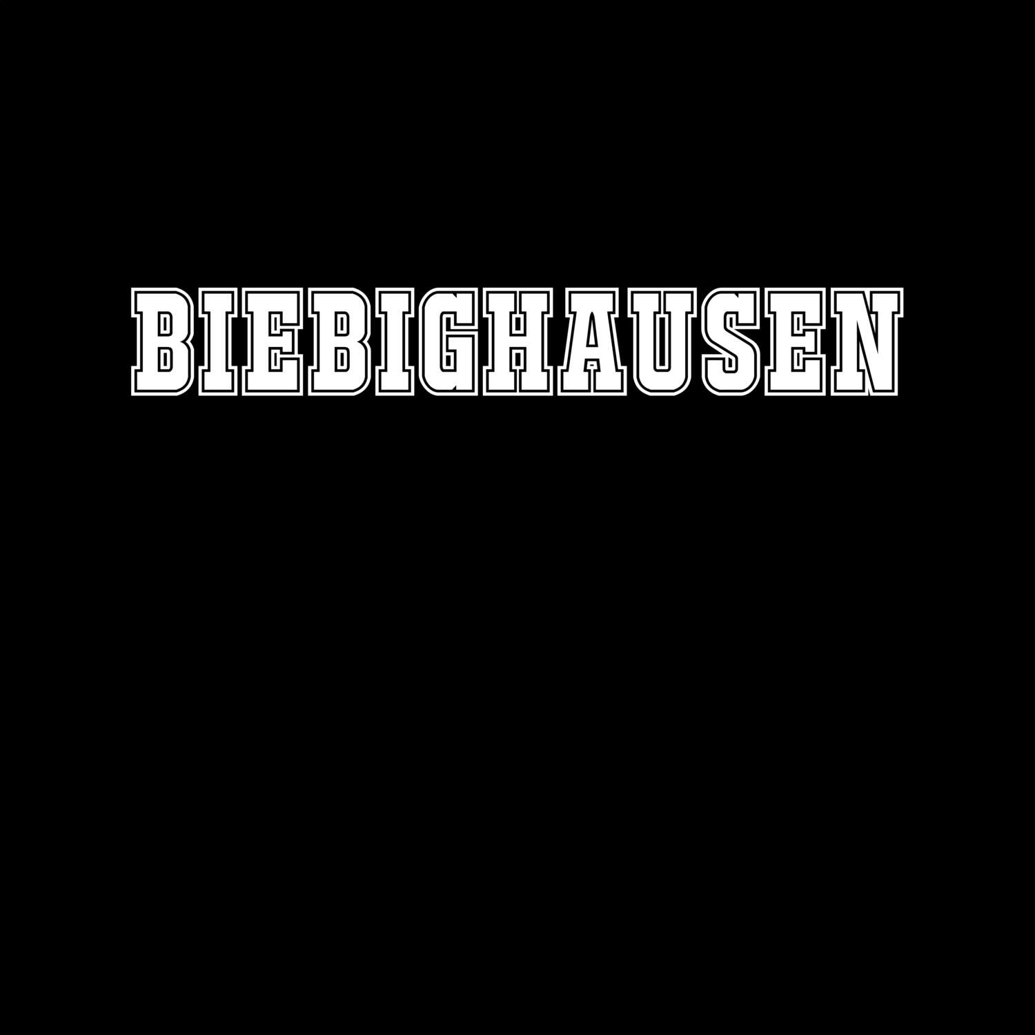 T-Shirt »Classic« für den Ort »Biebighausen«