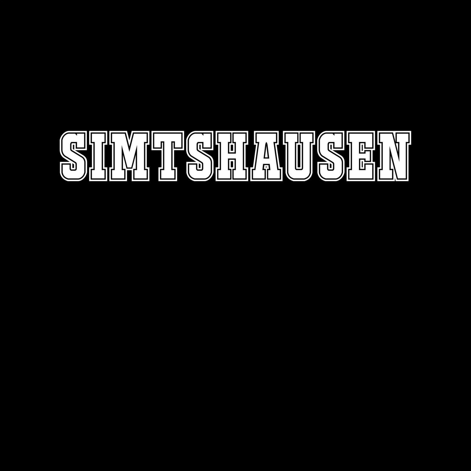 T-Shirt »Classic« für den Ort »Simtshausen«