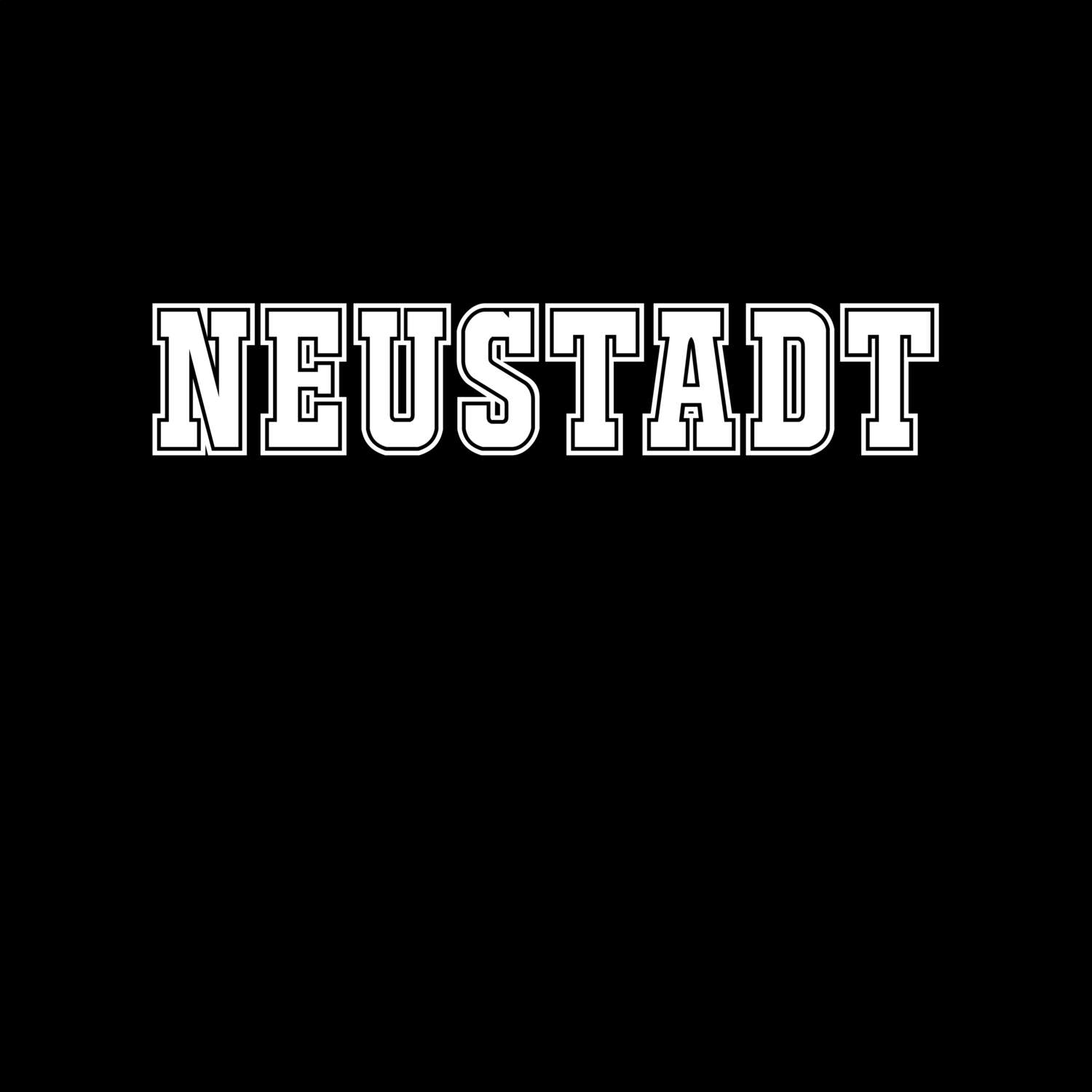 T-Shirt »Classic« für den Ort »Neustadt«