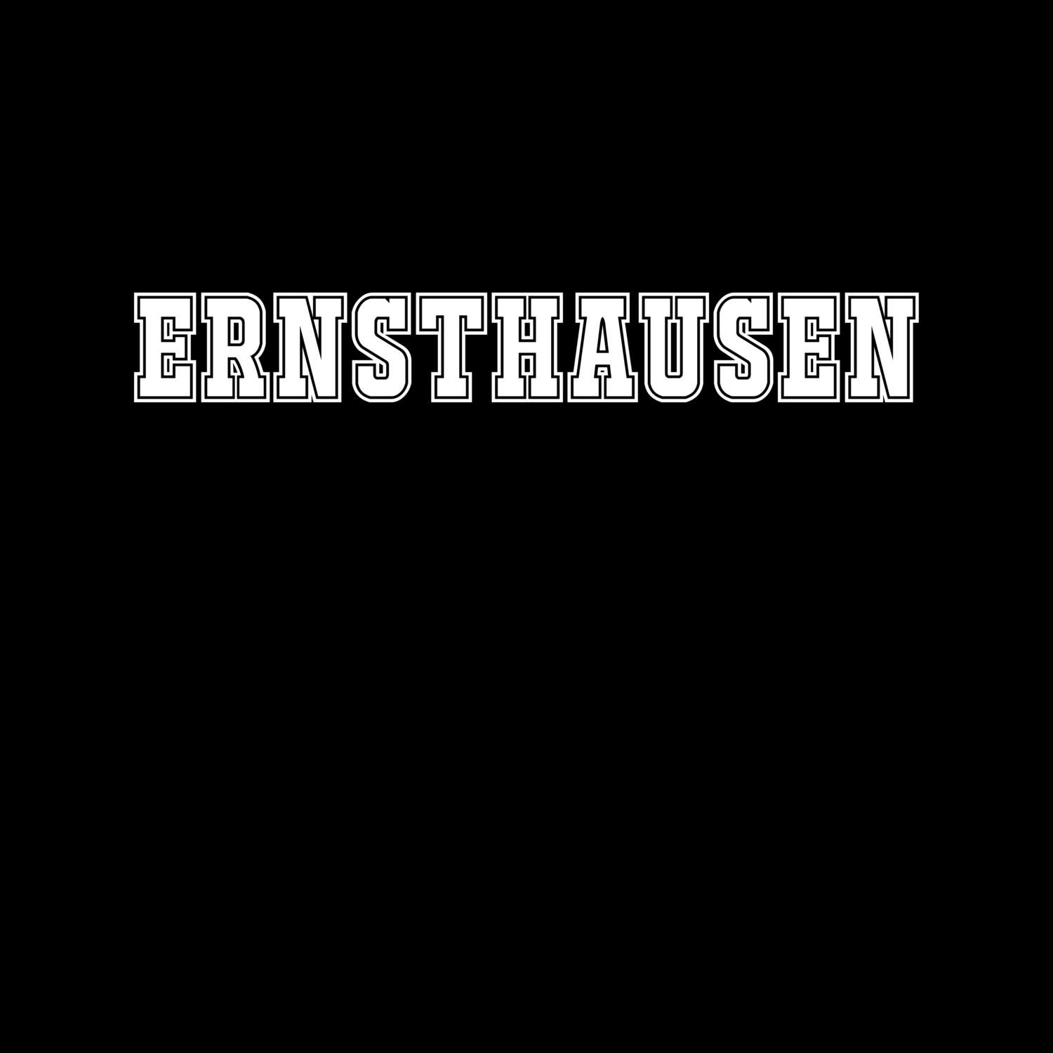 T-Shirt »Classic« für den Ort »Ernsthausen«