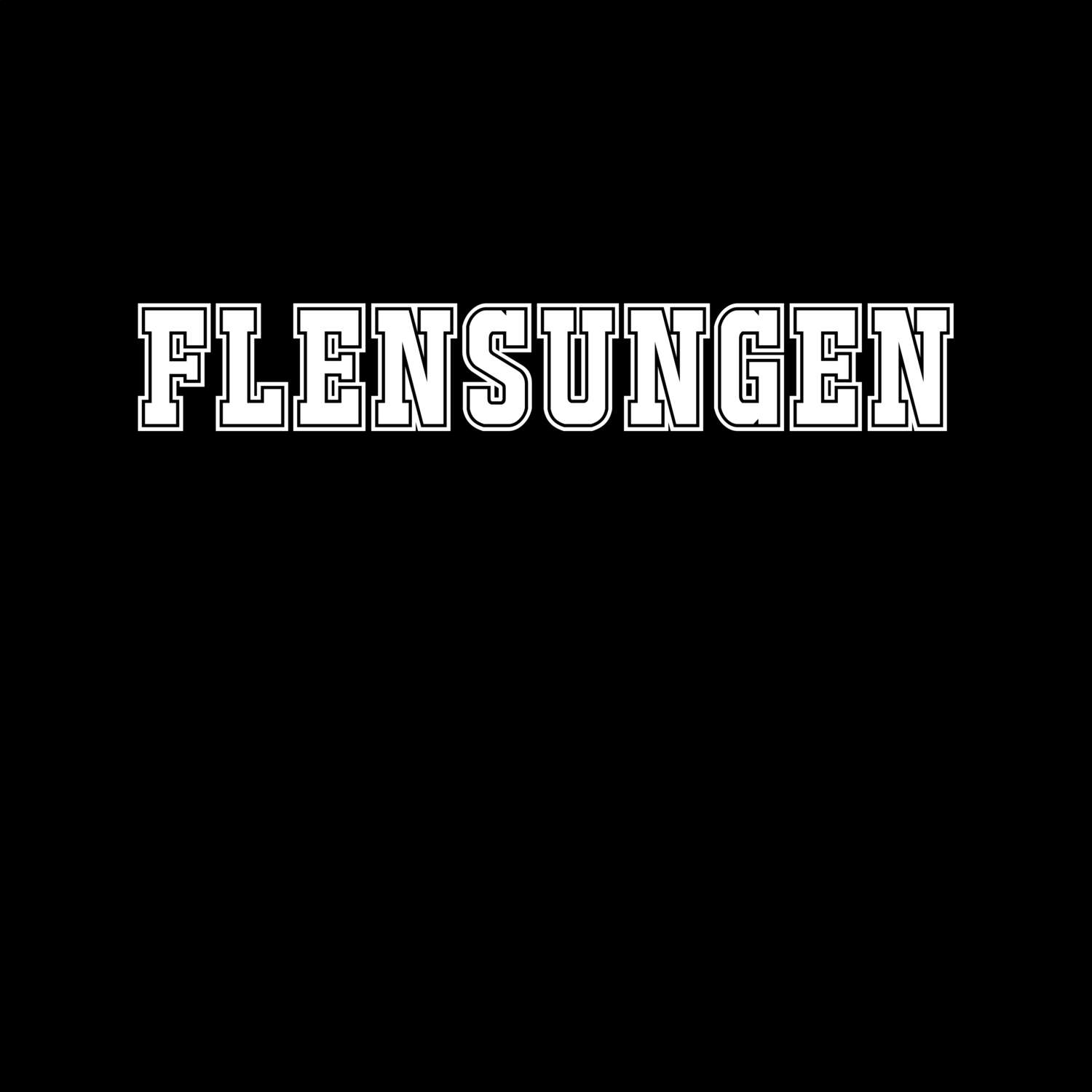 T-Shirt »Classic« für den Ort »Flensungen«