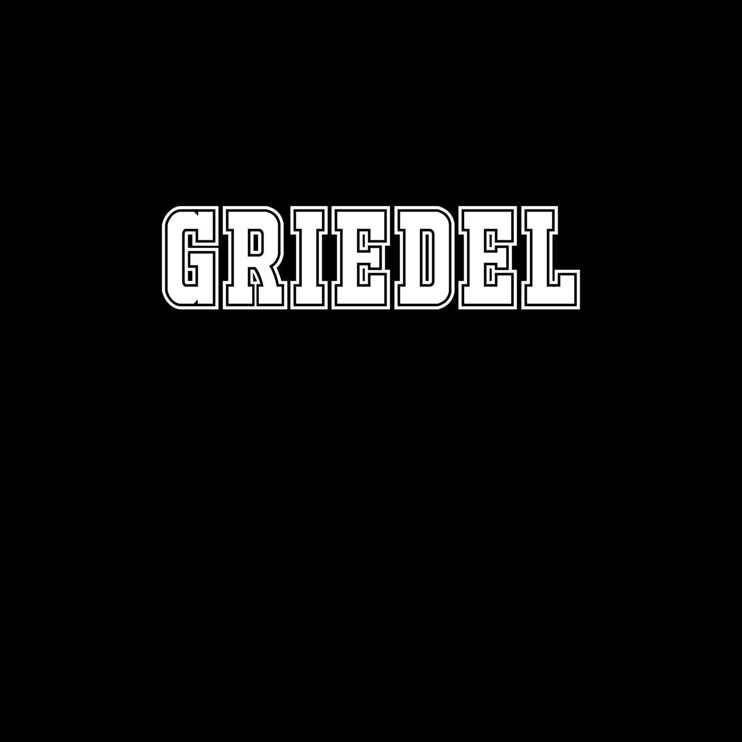 T-Shirt »Classic« für den Ort »Griedel«