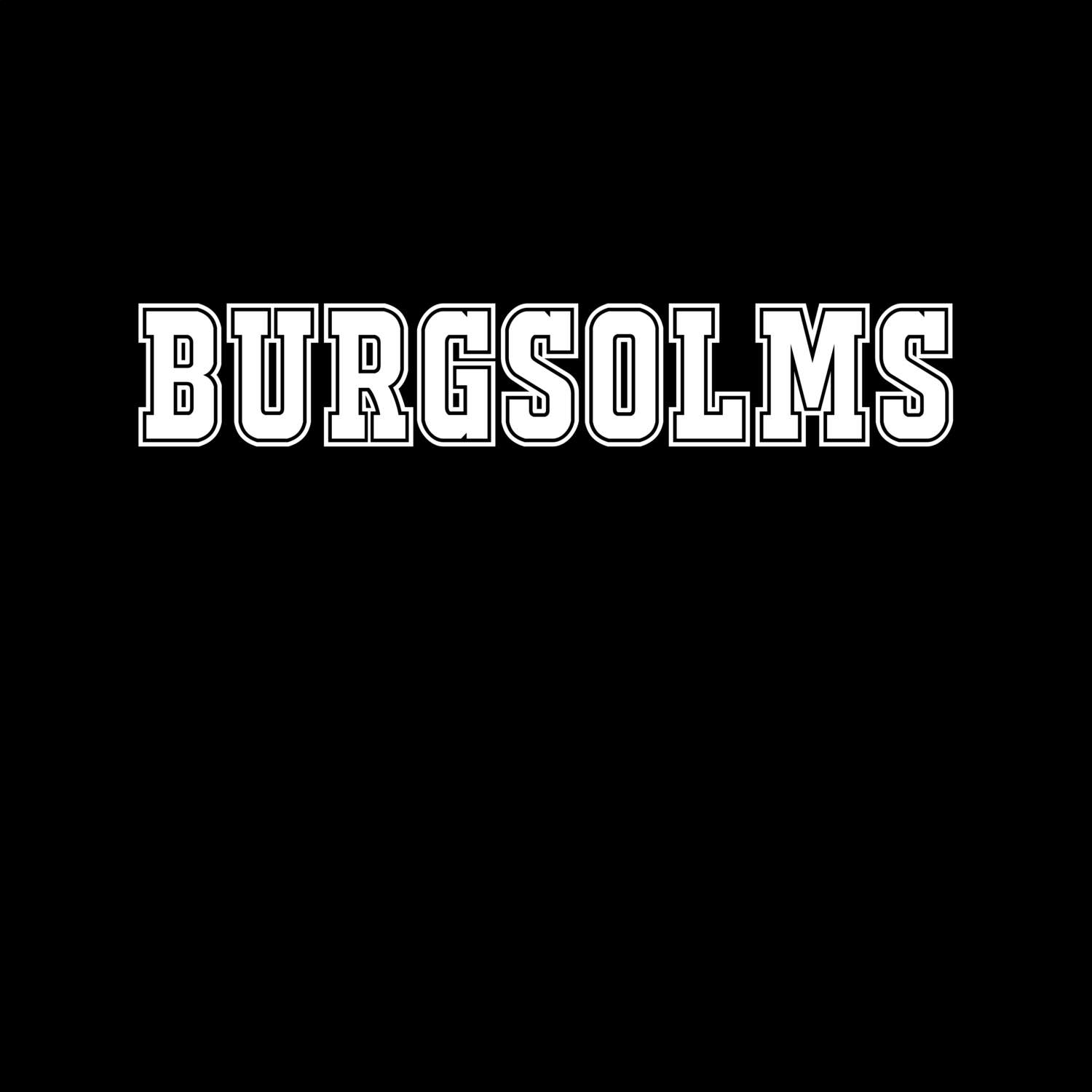Burgsolms T-Shirt »Classic«