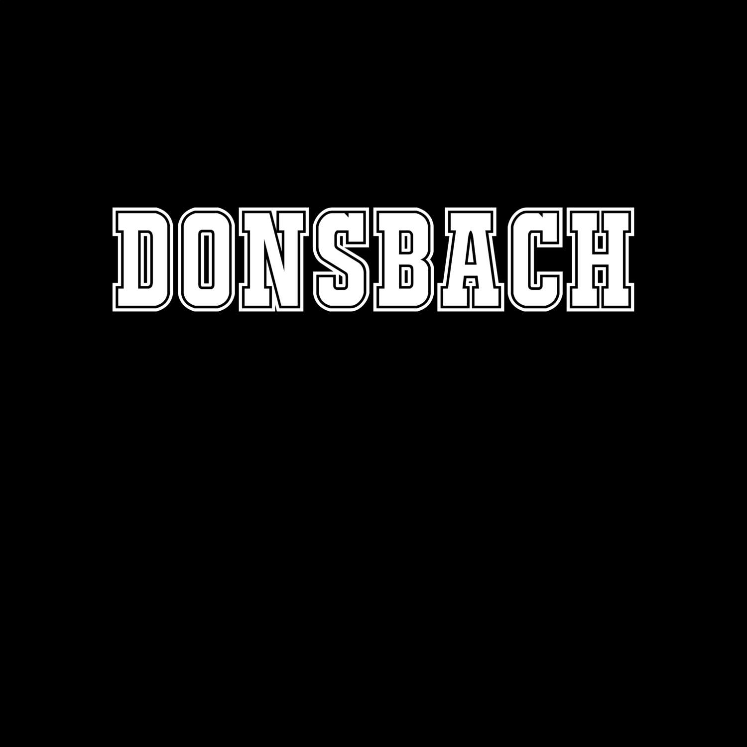 T-Shirt »Classic« für den Ort »Donsbach«