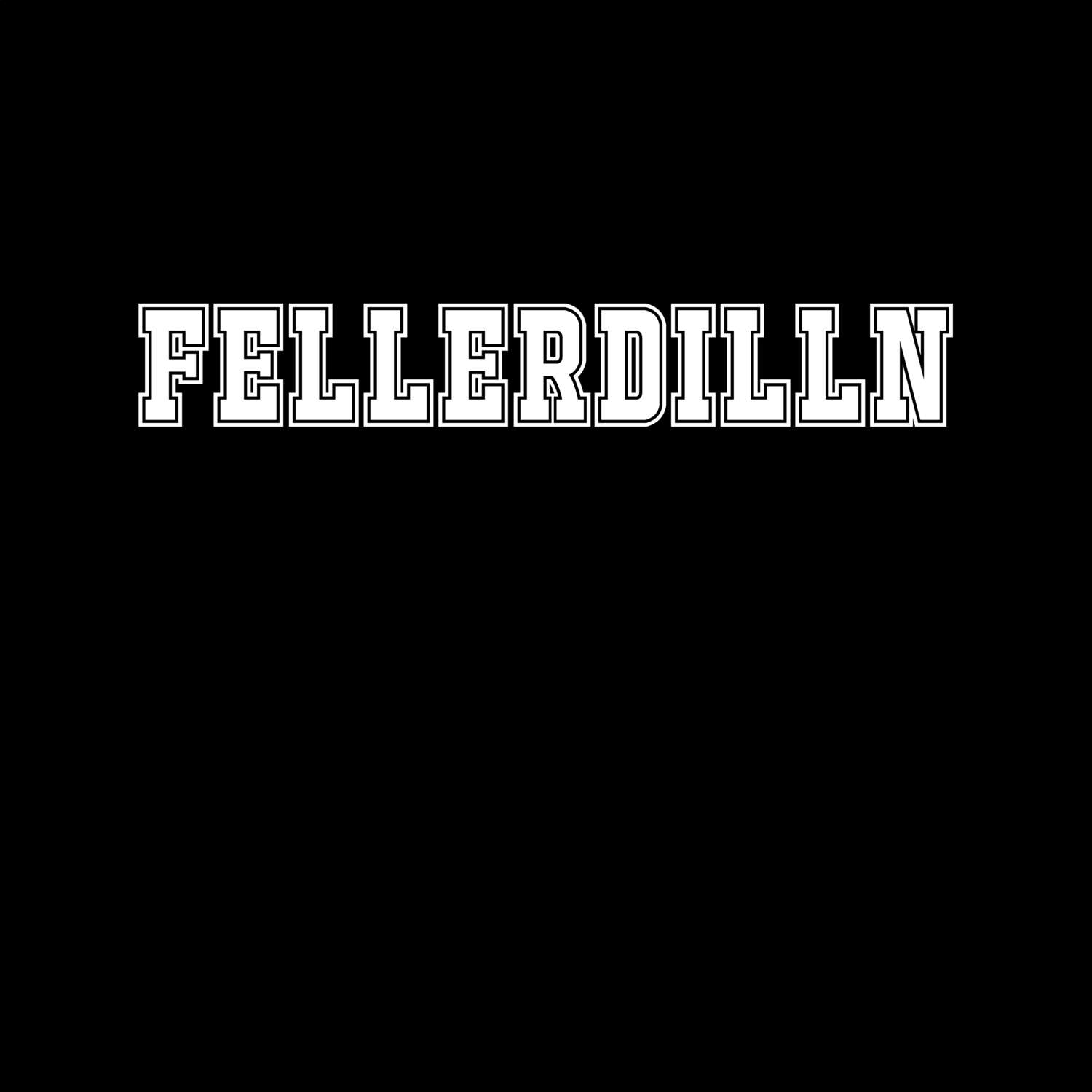 T-Shirt »Classic« für den Ort »Fellerdilln«