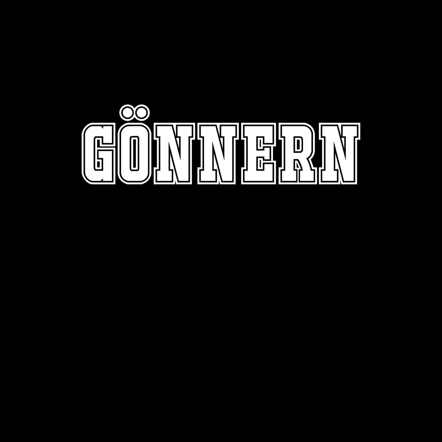 Gönnern T-Shirt »Classic«