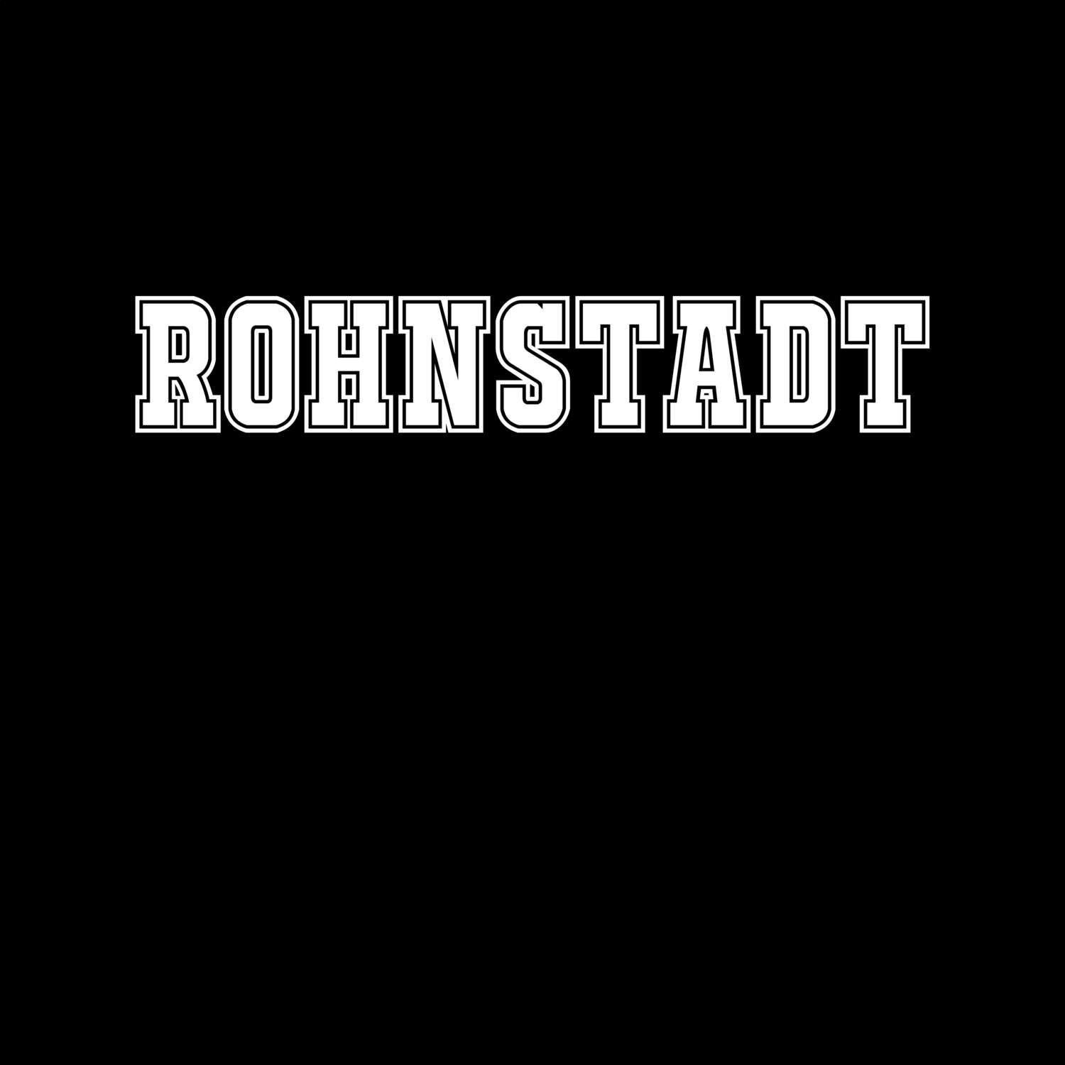 T-Shirt »Classic« für den Ort »Rohnstadt«