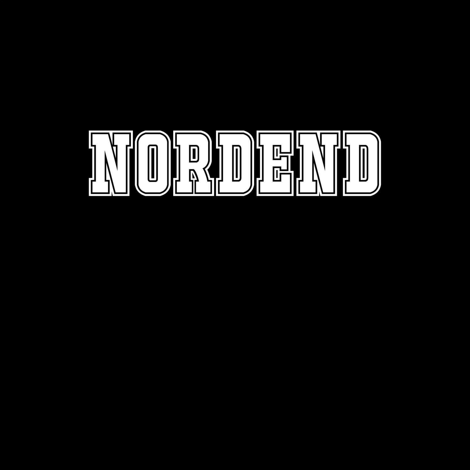 T-Shirt »Classic« für den Ort »Nordend«