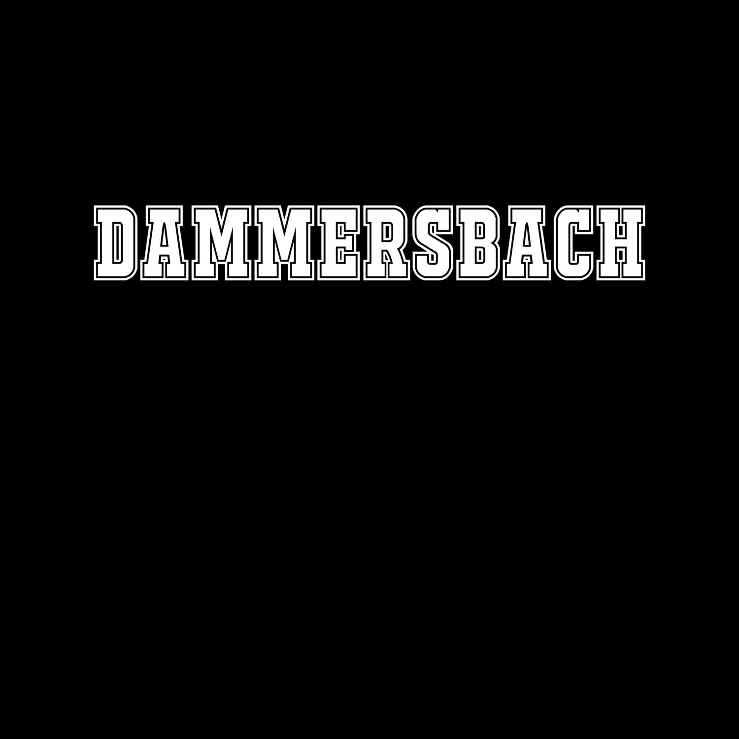 T-Shirt »Classic« für den Ort »Dammersbach«