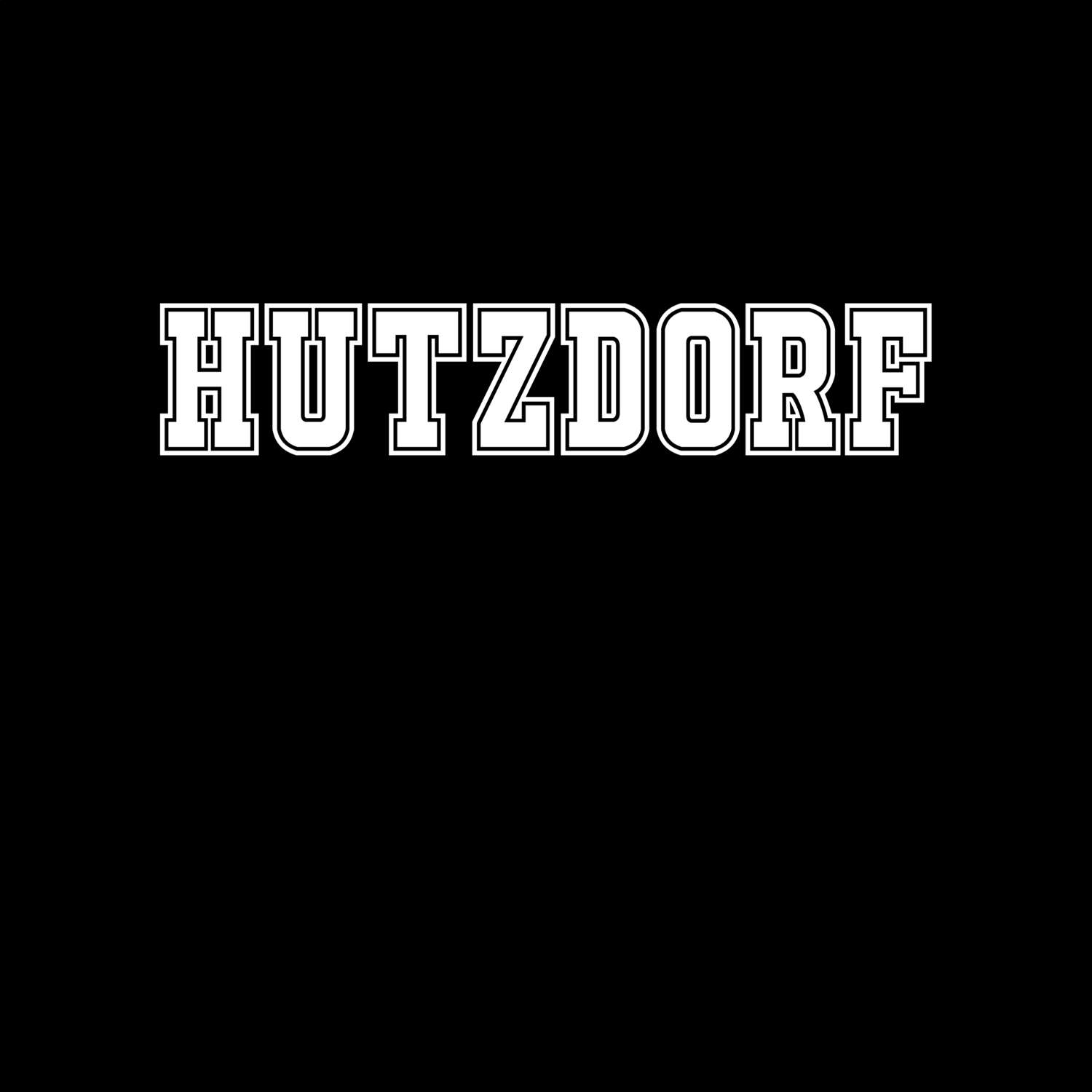 T-Shirt »Classic« für den Ort »Hutzdorf«