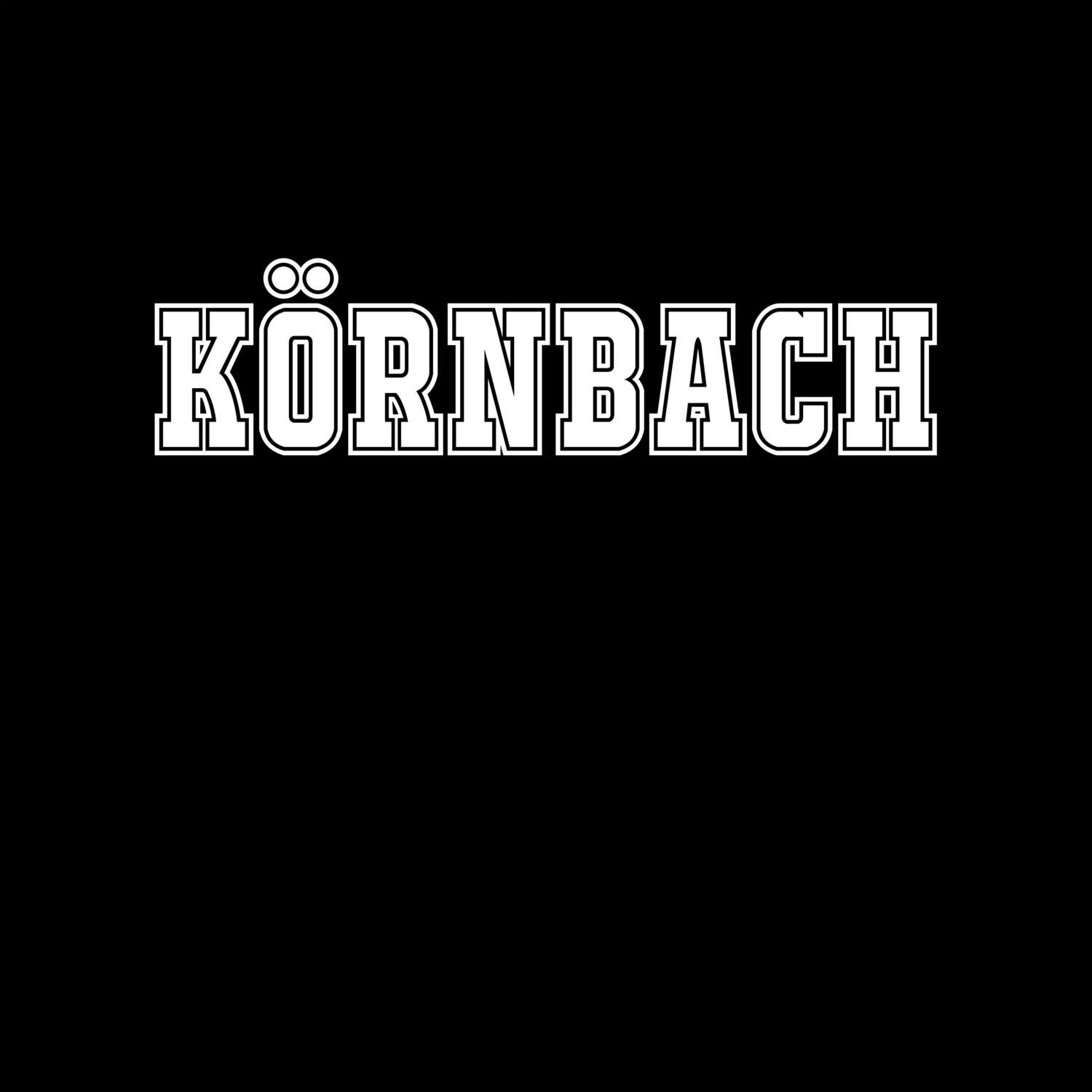 T-Shirt »Classic« für den Ort »Körnbach«