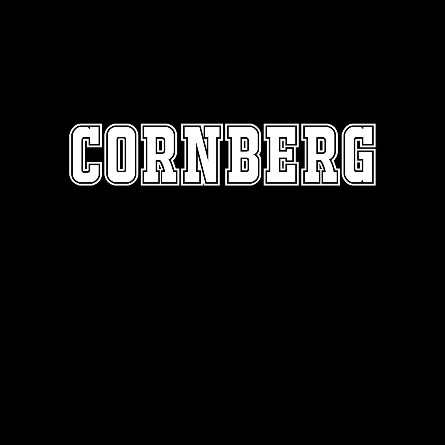 T-Shirt »Classic« für den Ort »Cornberg«