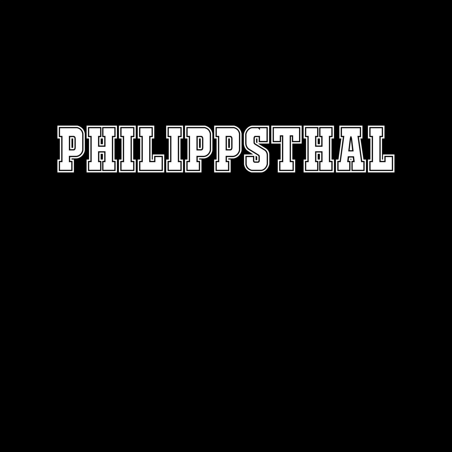 T-Shirt »Classic« für den Ort »Philippsthal«