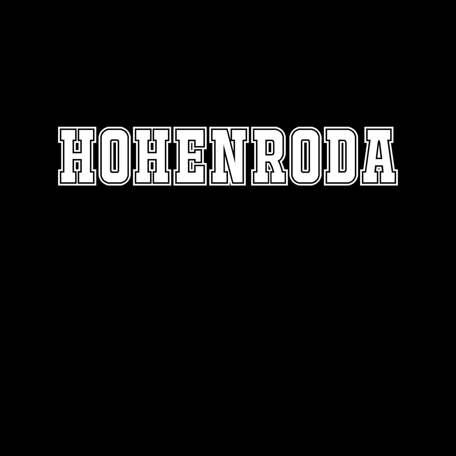 T-Shirt »Classic« für den Ort »Hohenroda«