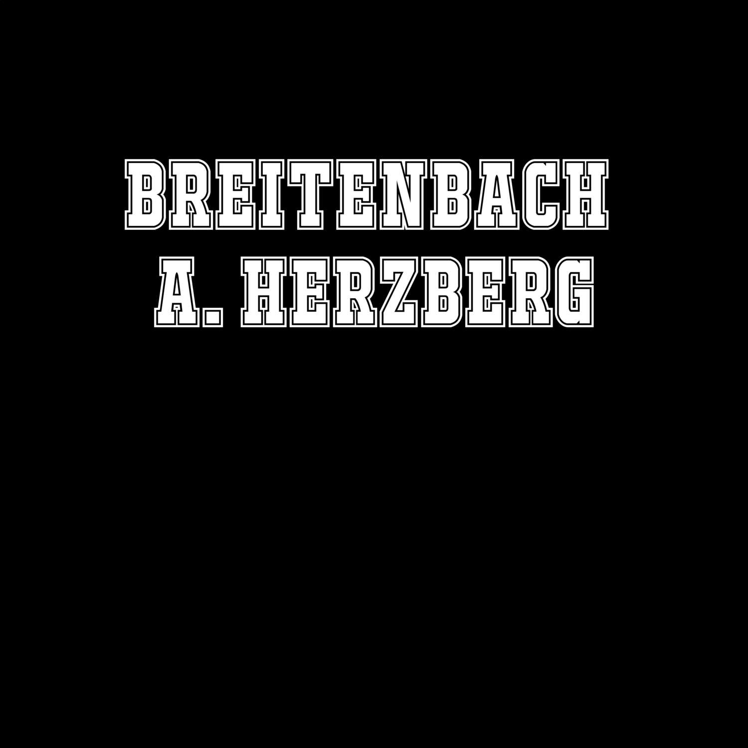 Breitenbach a. Herzberg T-Shirt »Classic«
