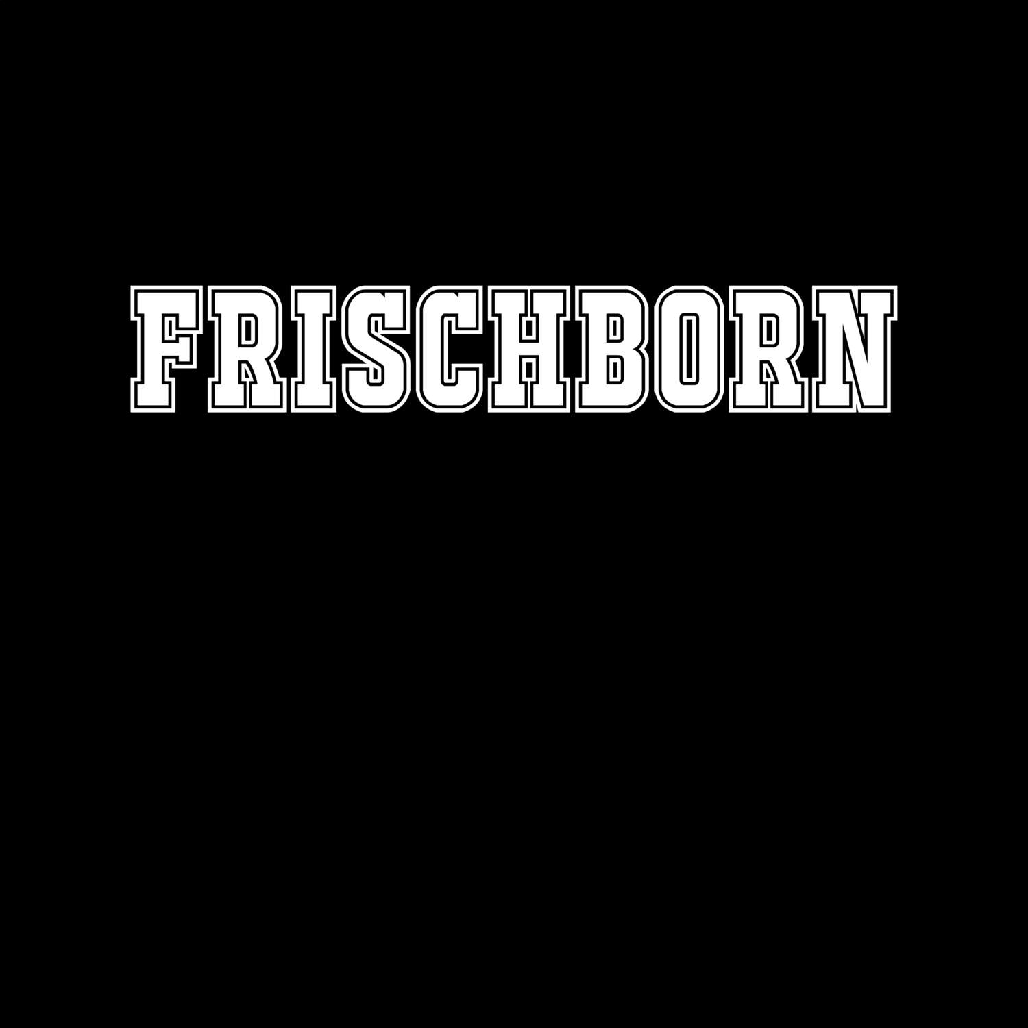 T-Shirt »Classic« für den Ort »Frischborn«