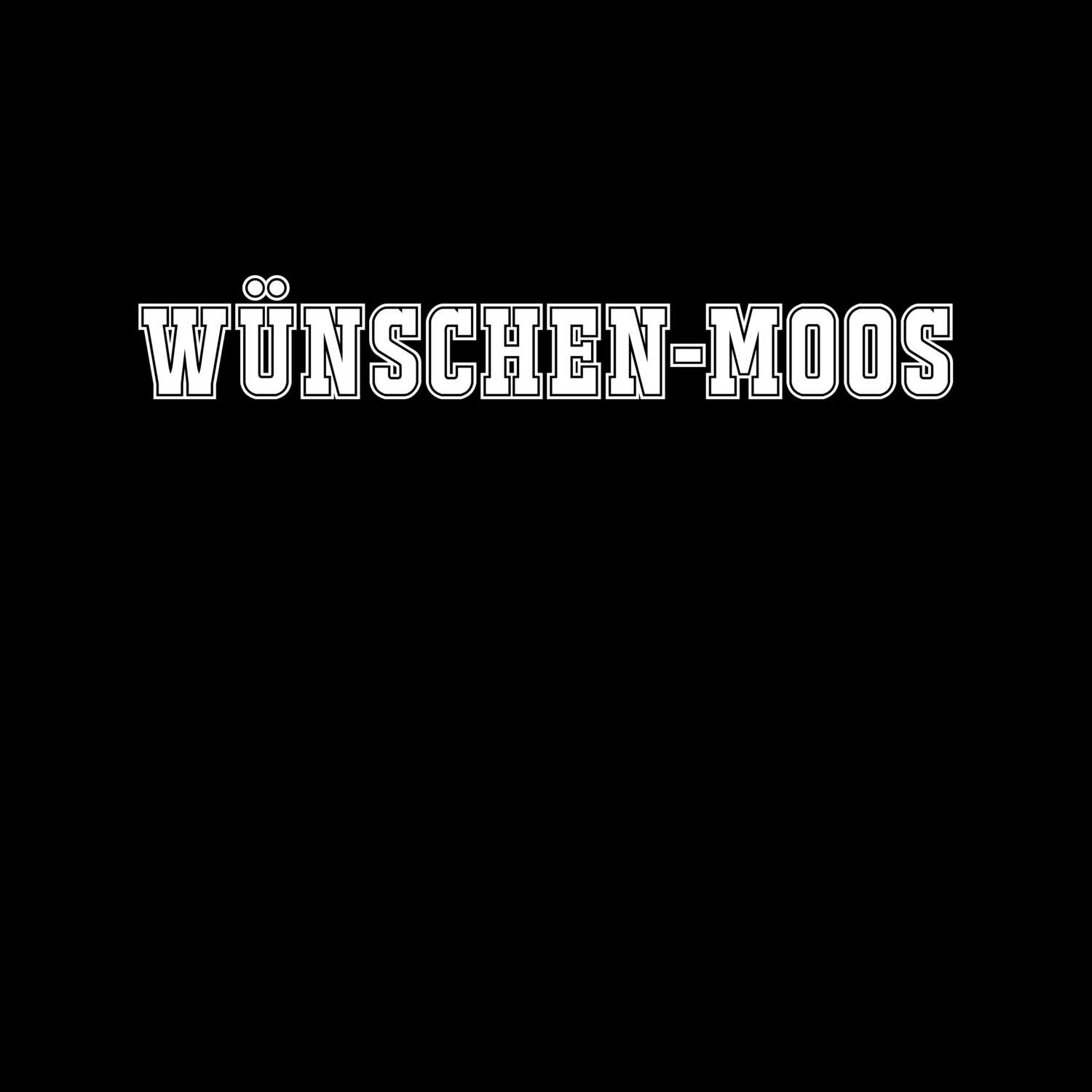 T-Shirt »Classic« für den Ort »Wünschen-Moos«