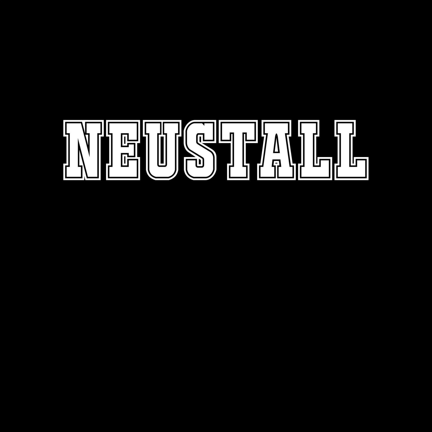 T-Shirt »Classic« für den Ort »Neustall«