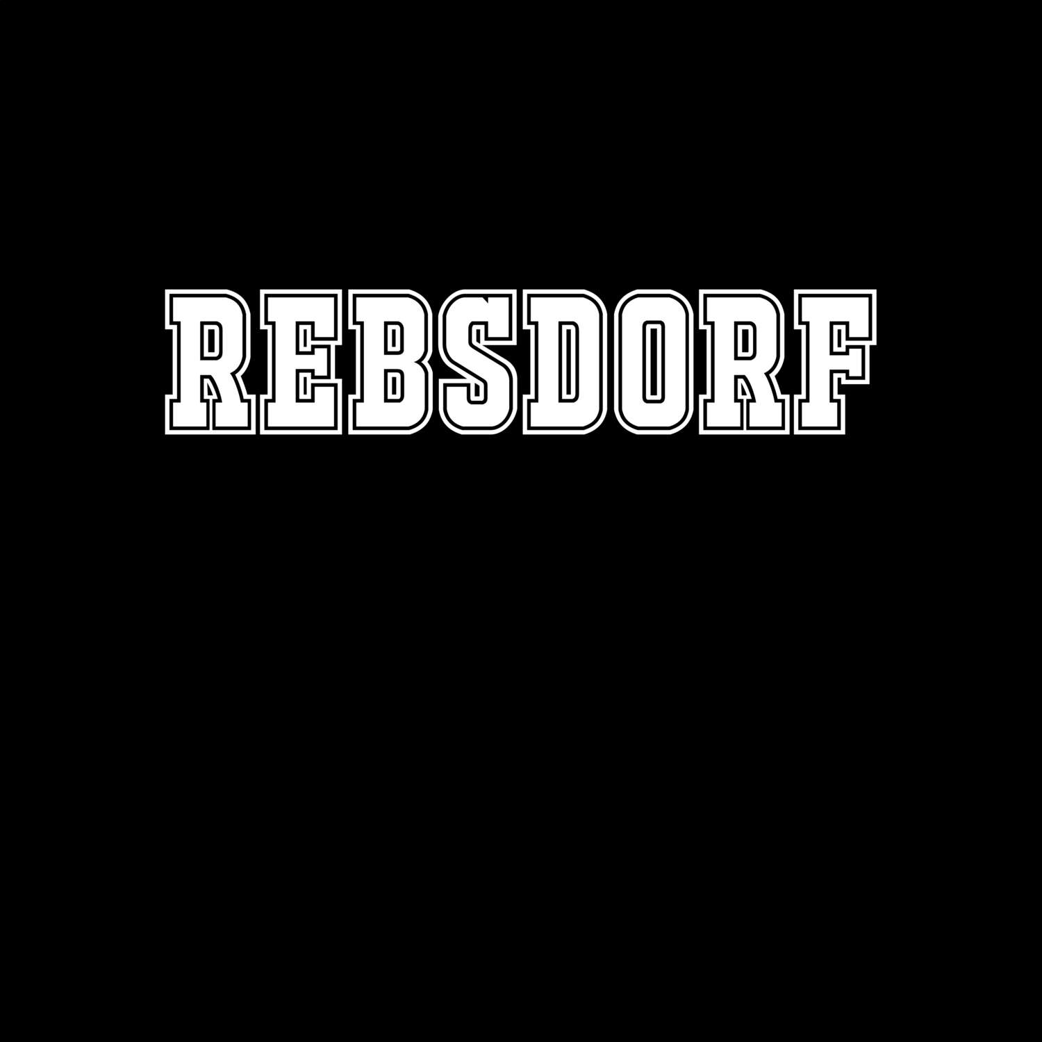 T-Shirt »Classic« für den Ort »Rebsdorf«