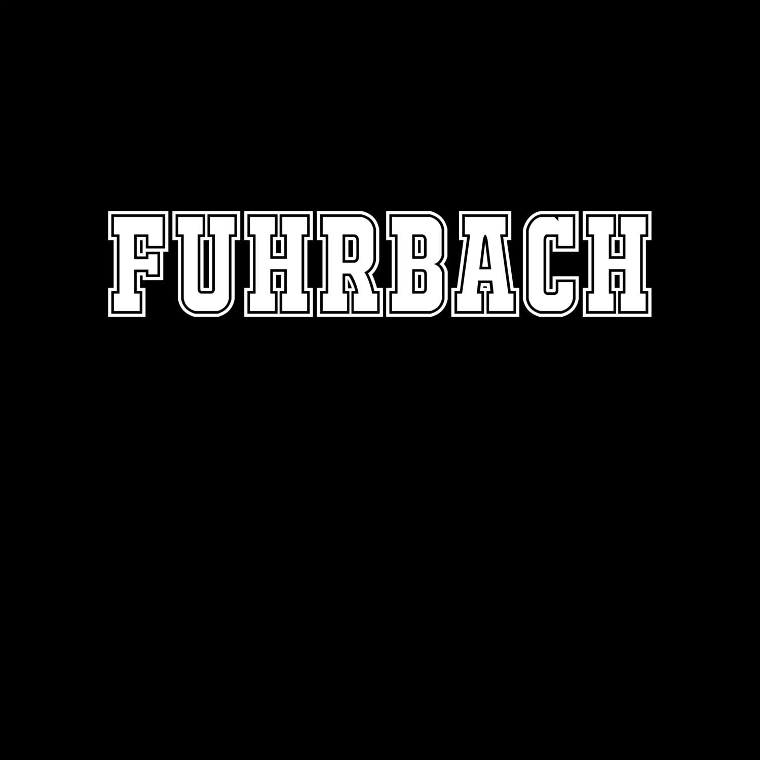 T-Shirt »Classic« für den Ort »Fuhrbach«