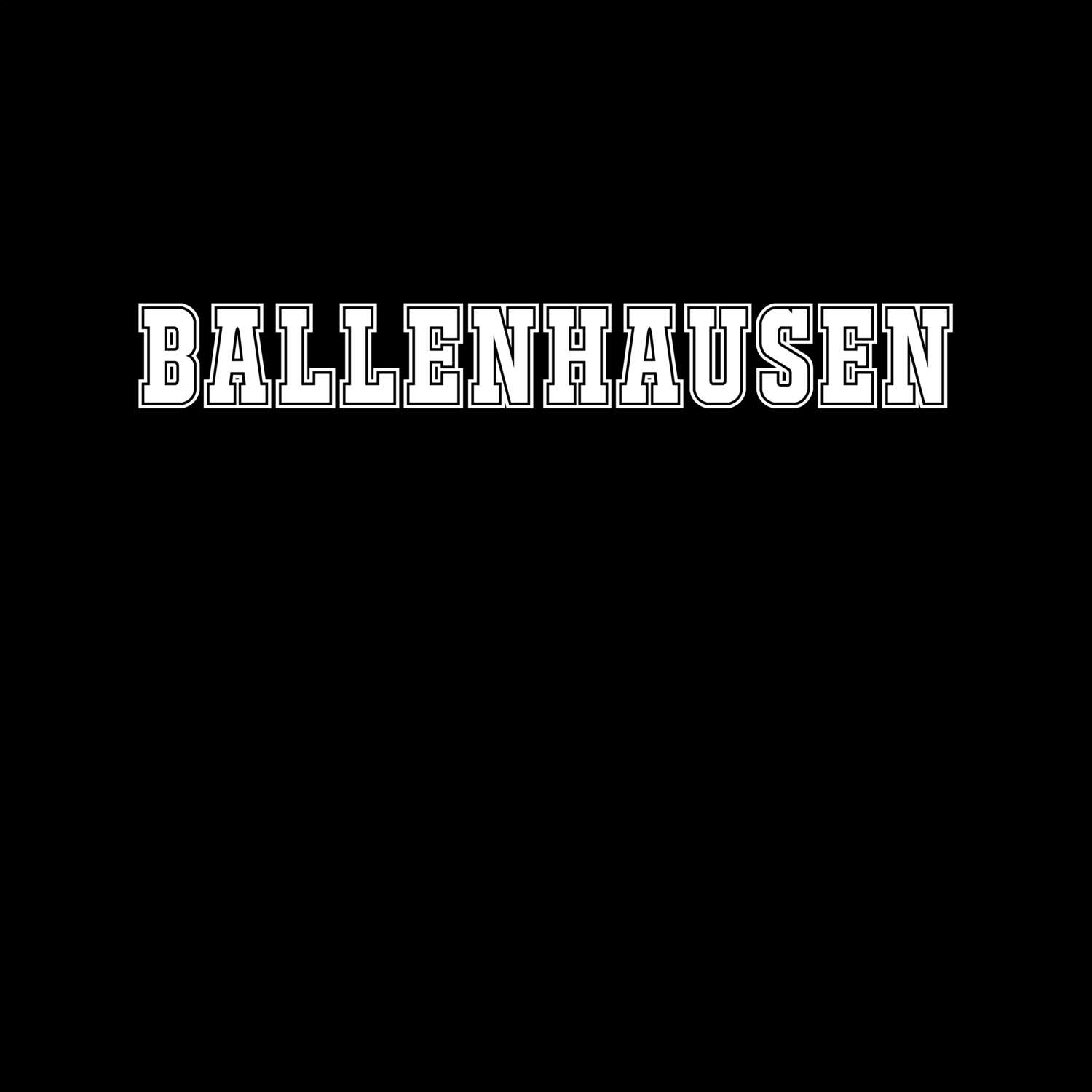 T-Shirt »Classic« für den Ort »Ballenhausen«