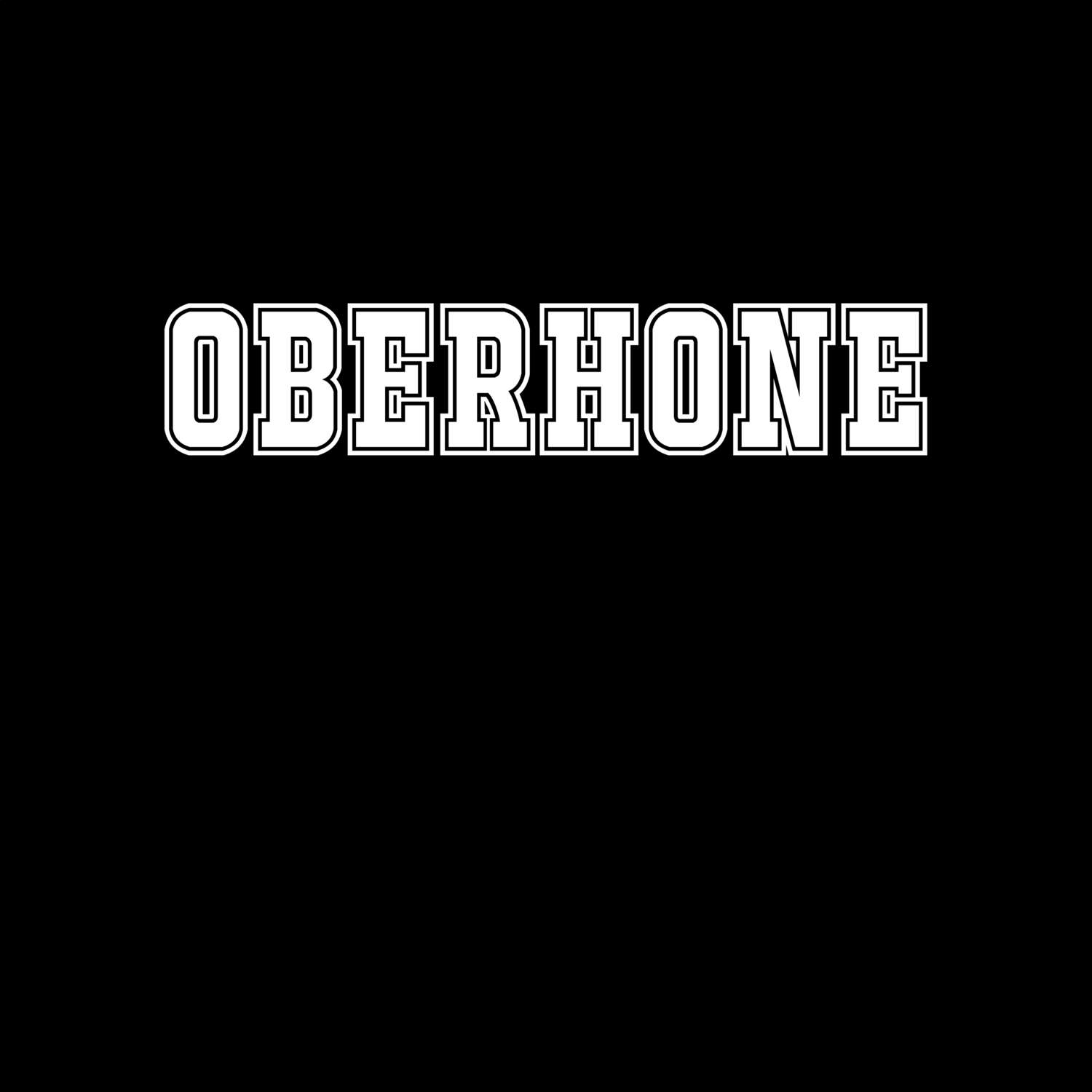 Oberhone T-Shirt »Classic«