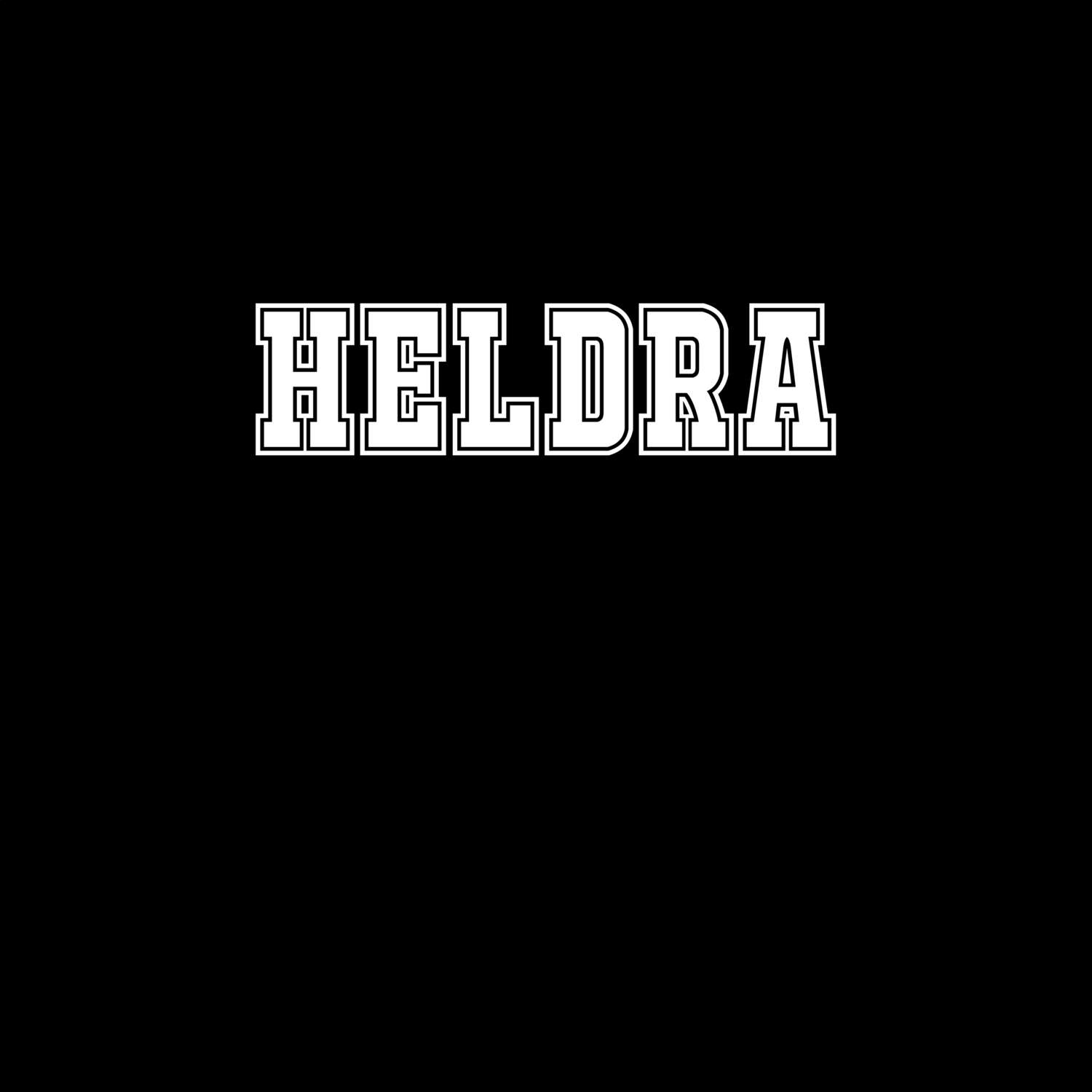 T-Shirt »Classic« für den Ort »Heldra«