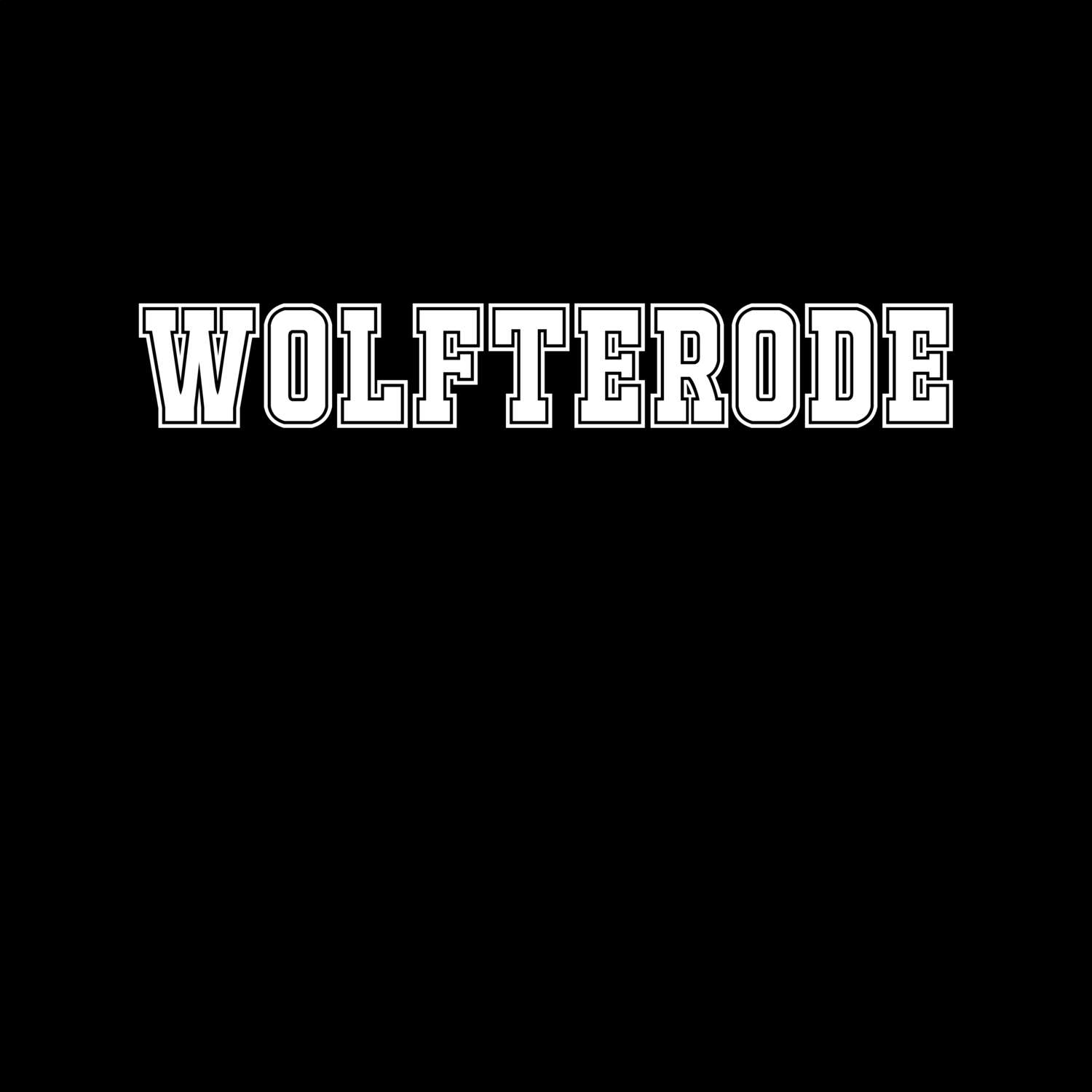 Wolfterode T-Shirt »Classic«