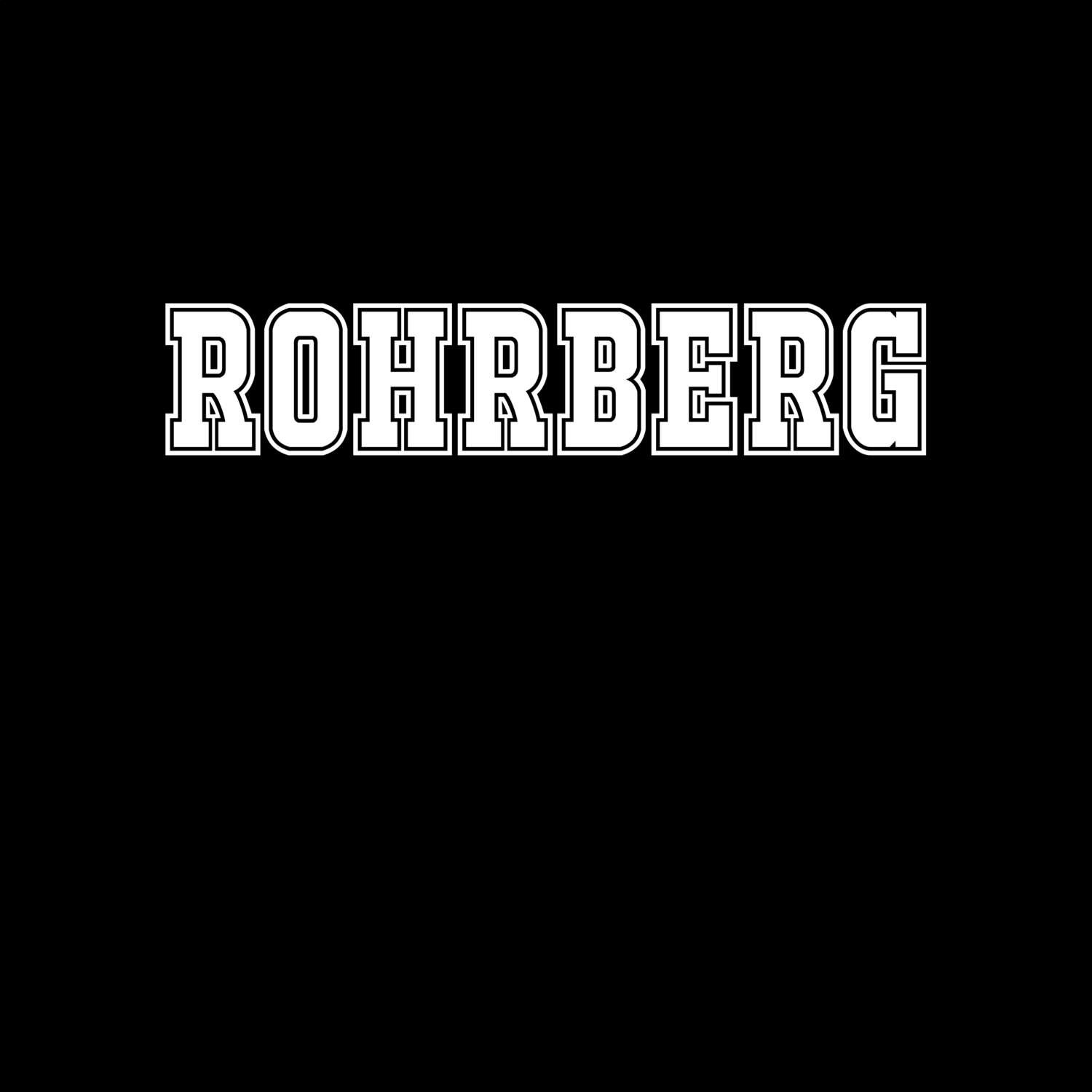Rohrberg T-Shirt »Classic«